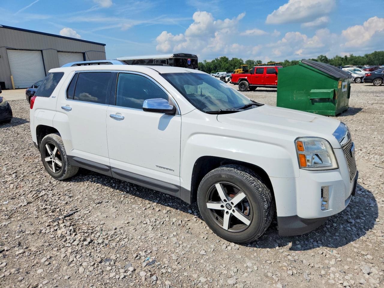 2011 Gmc Terrain Slt White vin: 2CTALWEC5B6451246