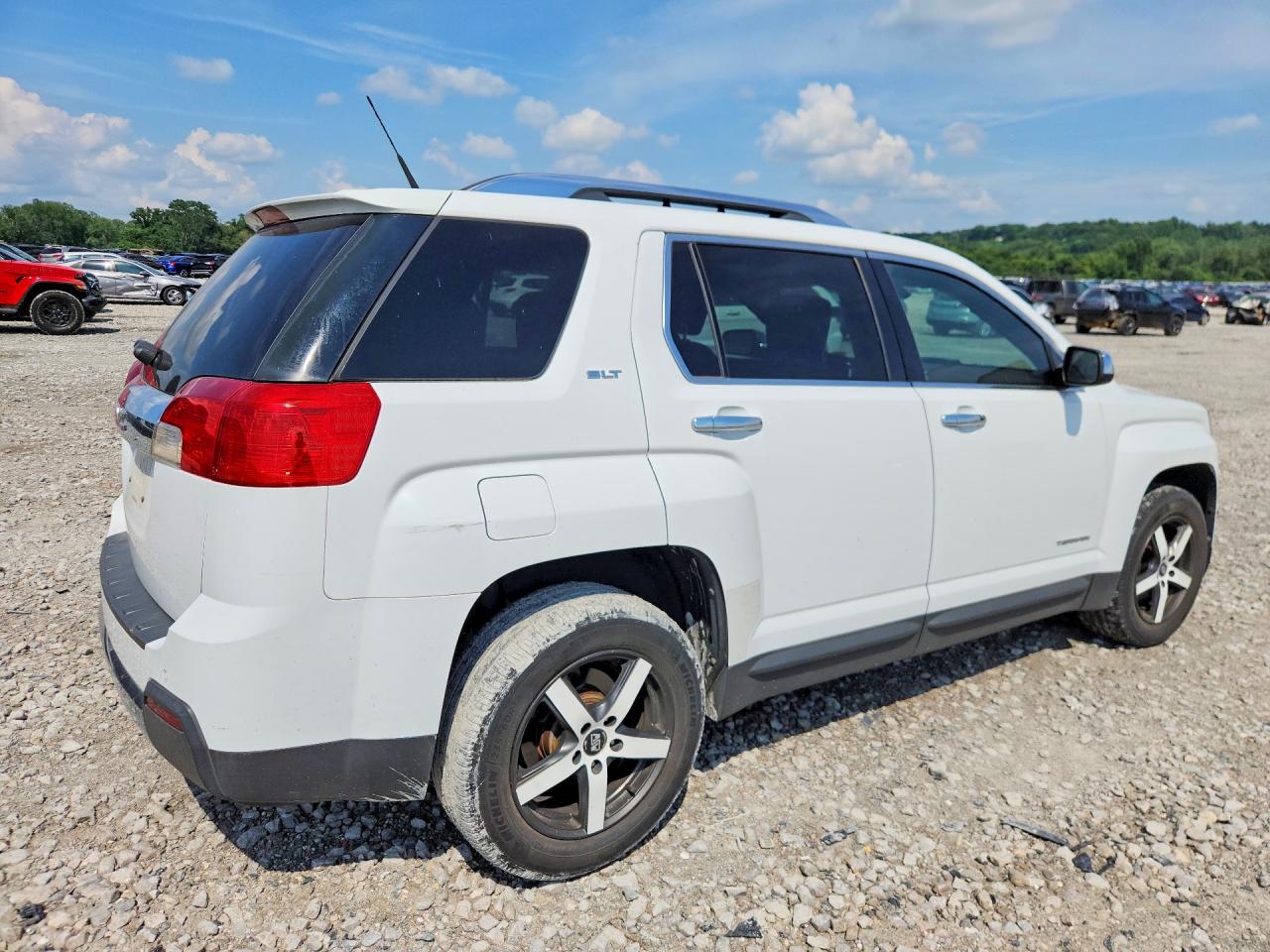 2011 Gmc Terrain Slt White vin: 2CTALWEC5B6451246