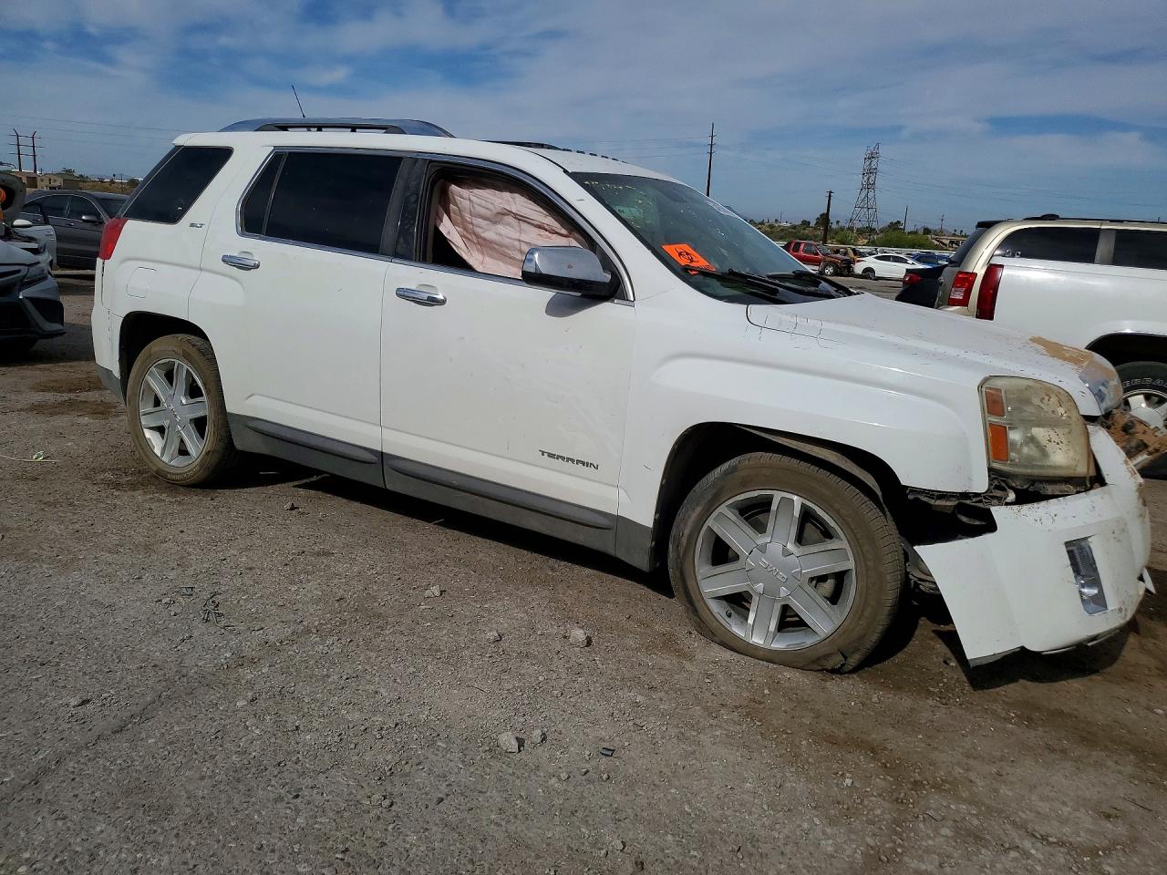 2011 Gmc Terrain Slt White vin: 2CTALWEC5B6473442