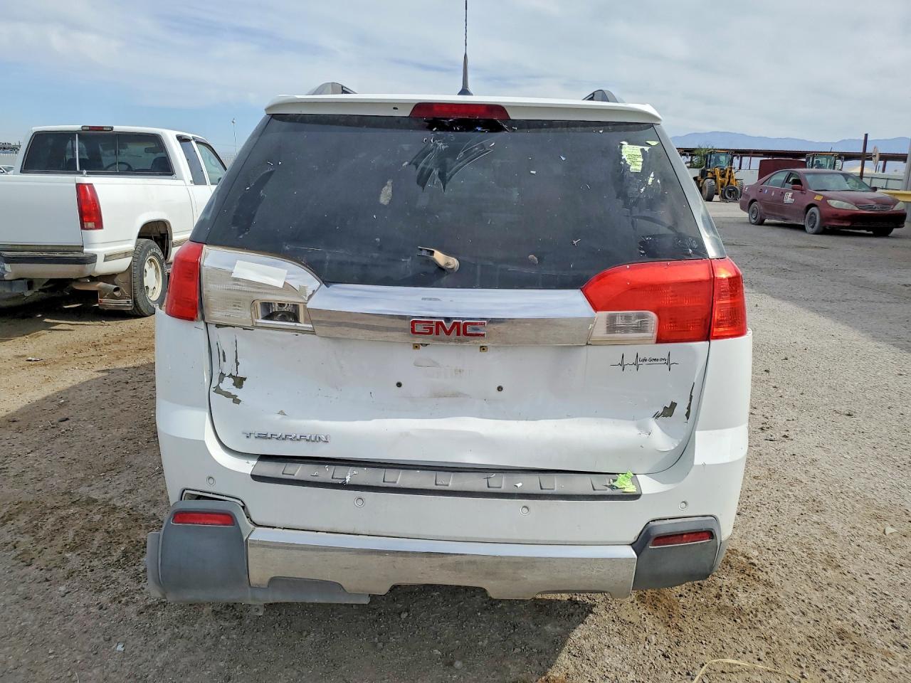 2011 Gmc Terrain Slt White vin: 2CTALWEC5B6473442