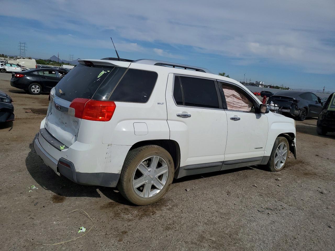 2011 Gmc Terrain Slt White vin: 2CTALWEC5B6473442