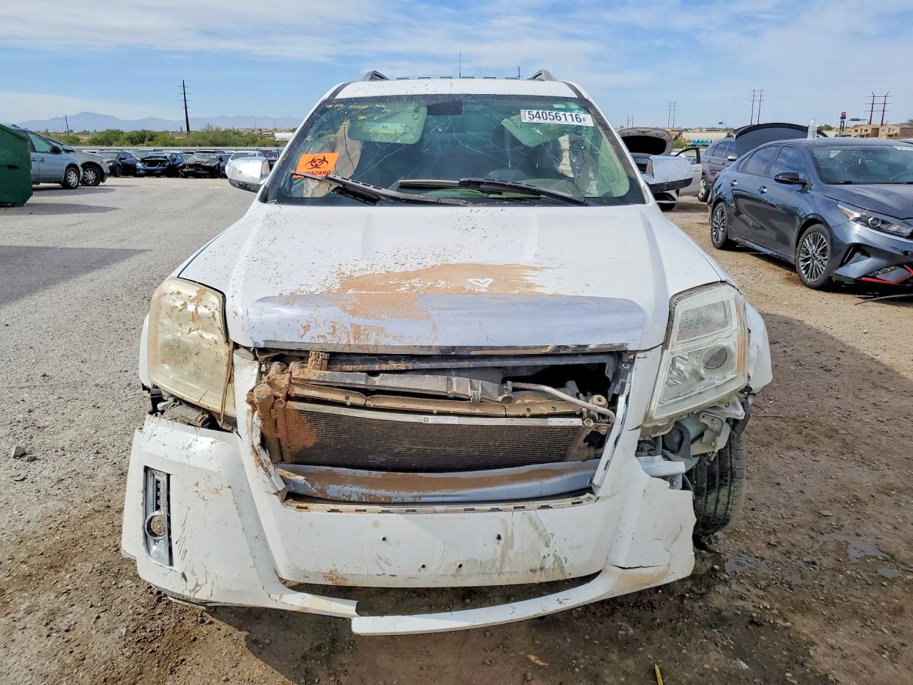 2011 Gmc Terrain Slt White vin: 2CTALWEC5B6473442