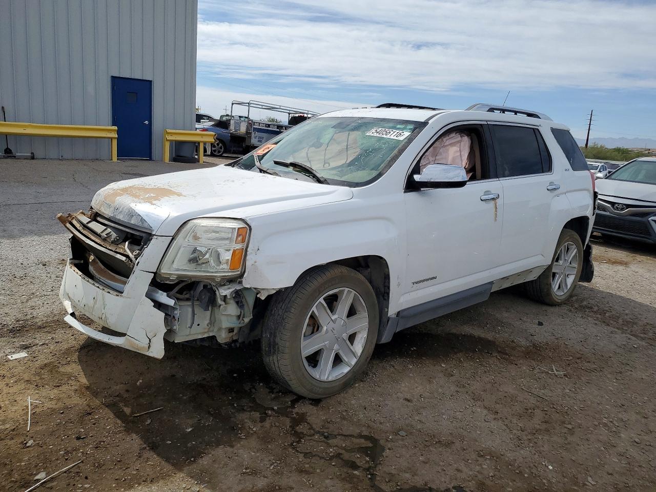 2011 Gmc Terrain Slt White vin: 2CTALWEC5B6473442