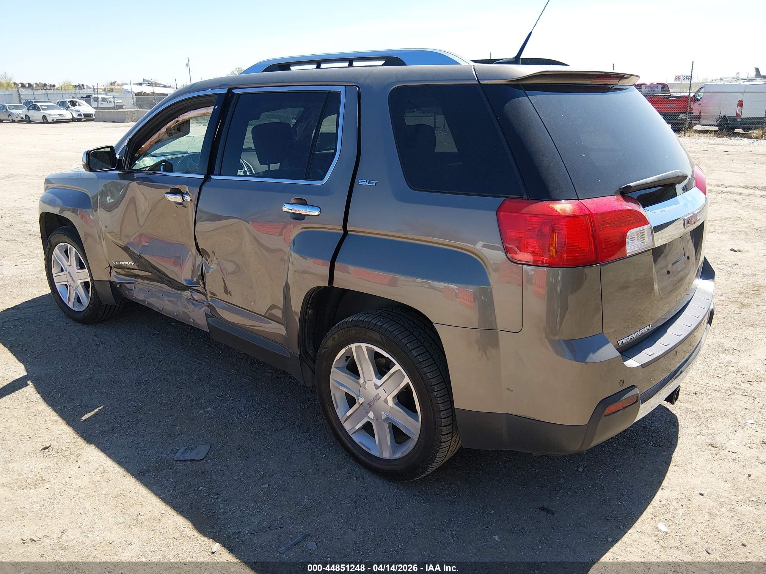 2011 Gmc Terrain Slt-2 Brown vin: 2CTALWEC6B6388352