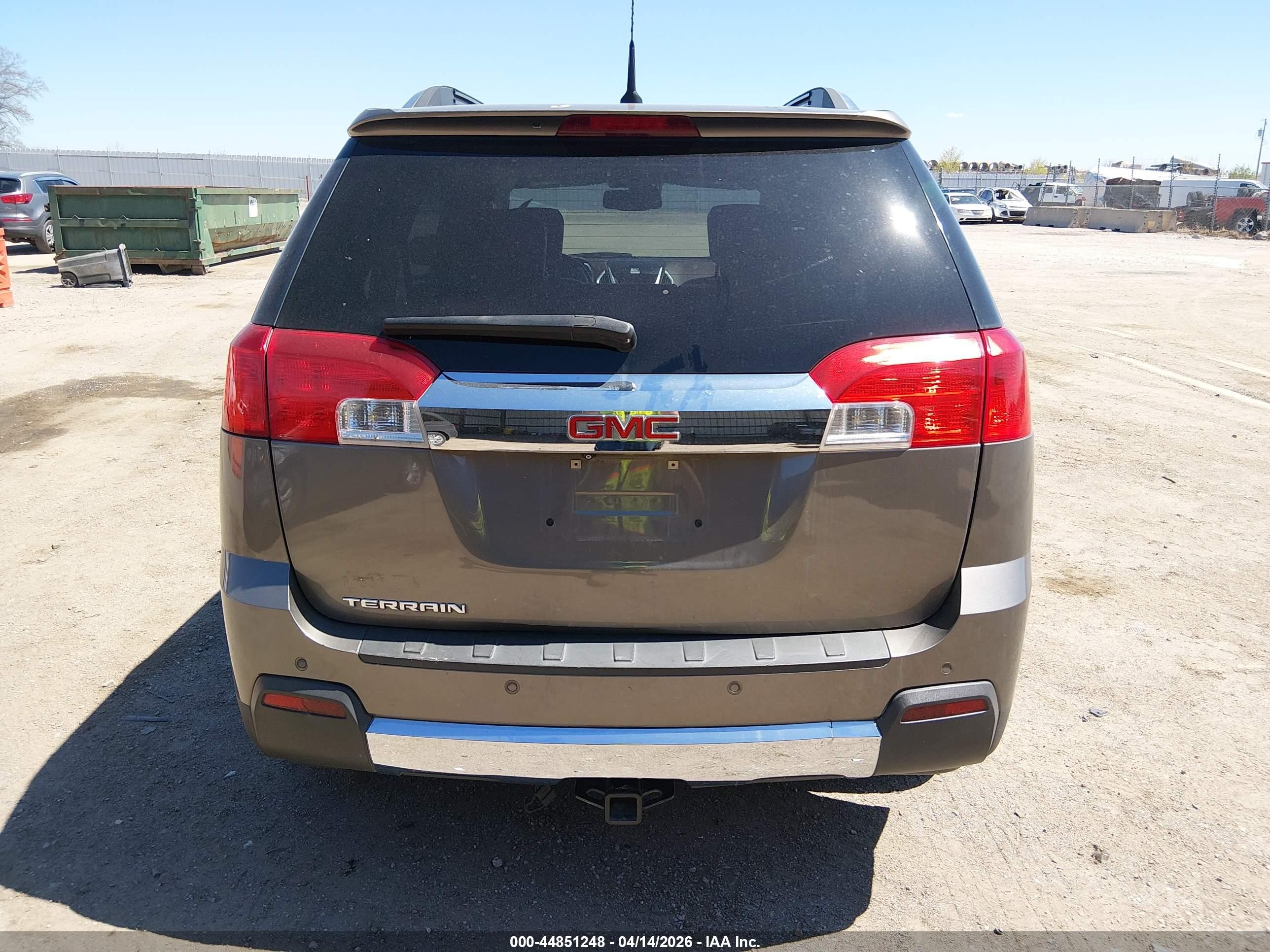 2011 Gmc Terrain Slt-2 Brown vin: 2CTALWEC6B6388352