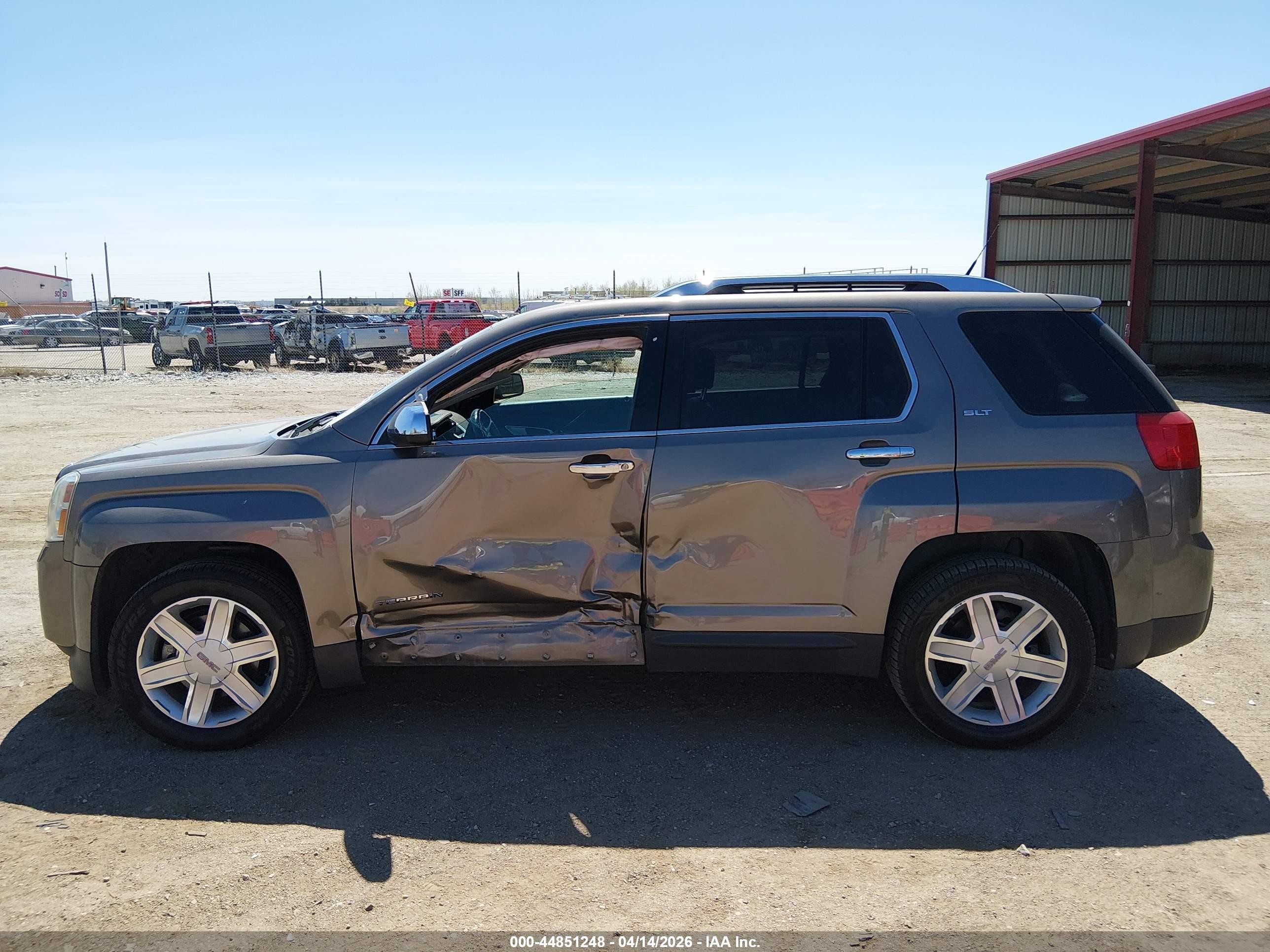 2011 Gmc Terrain Slt-2 Brown vin: 2CTALWEC6B6388352