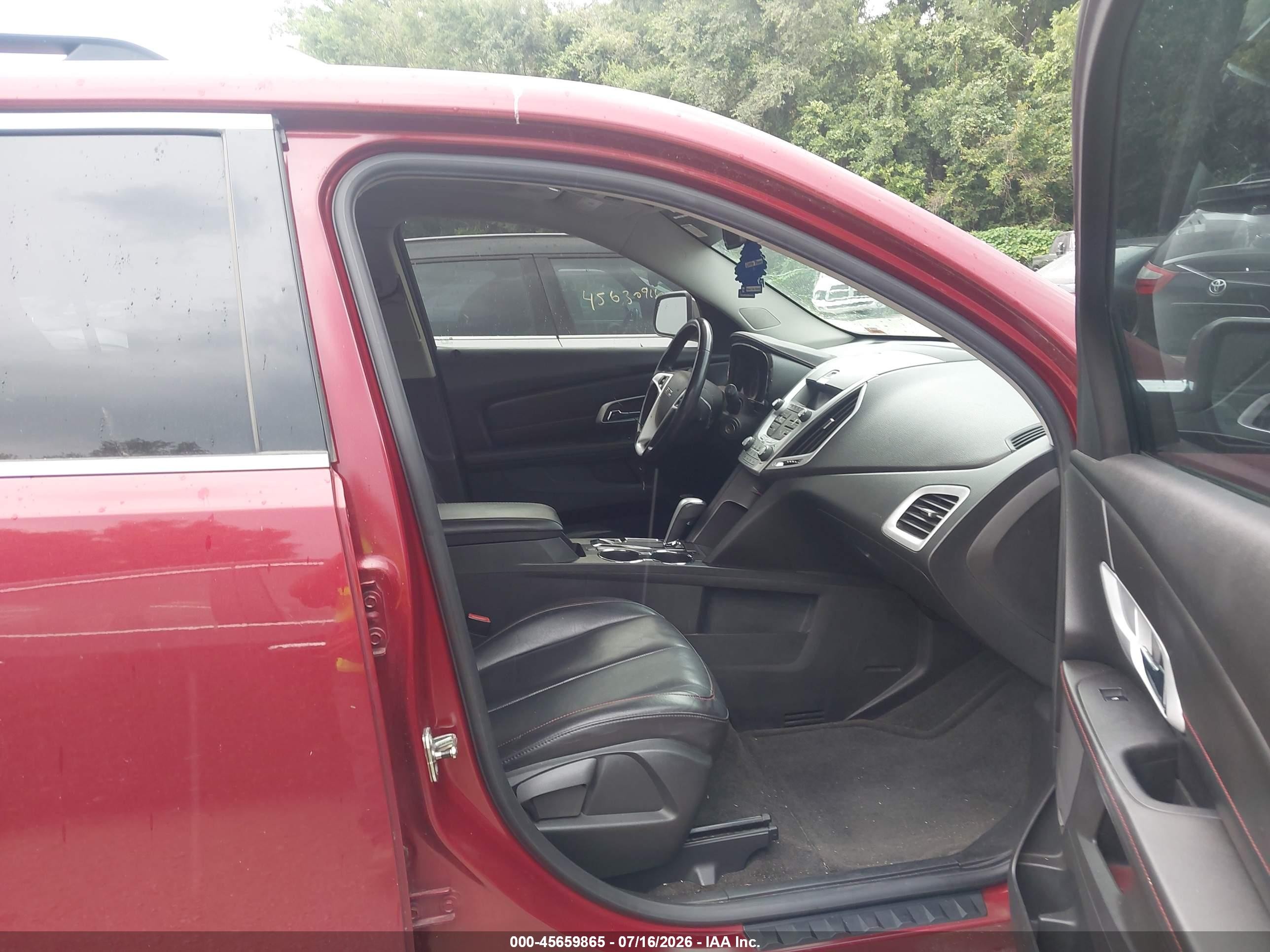 2011 Gmc Terrain Slt-2 Burgundy vin: 2CTALWEC8B6343428