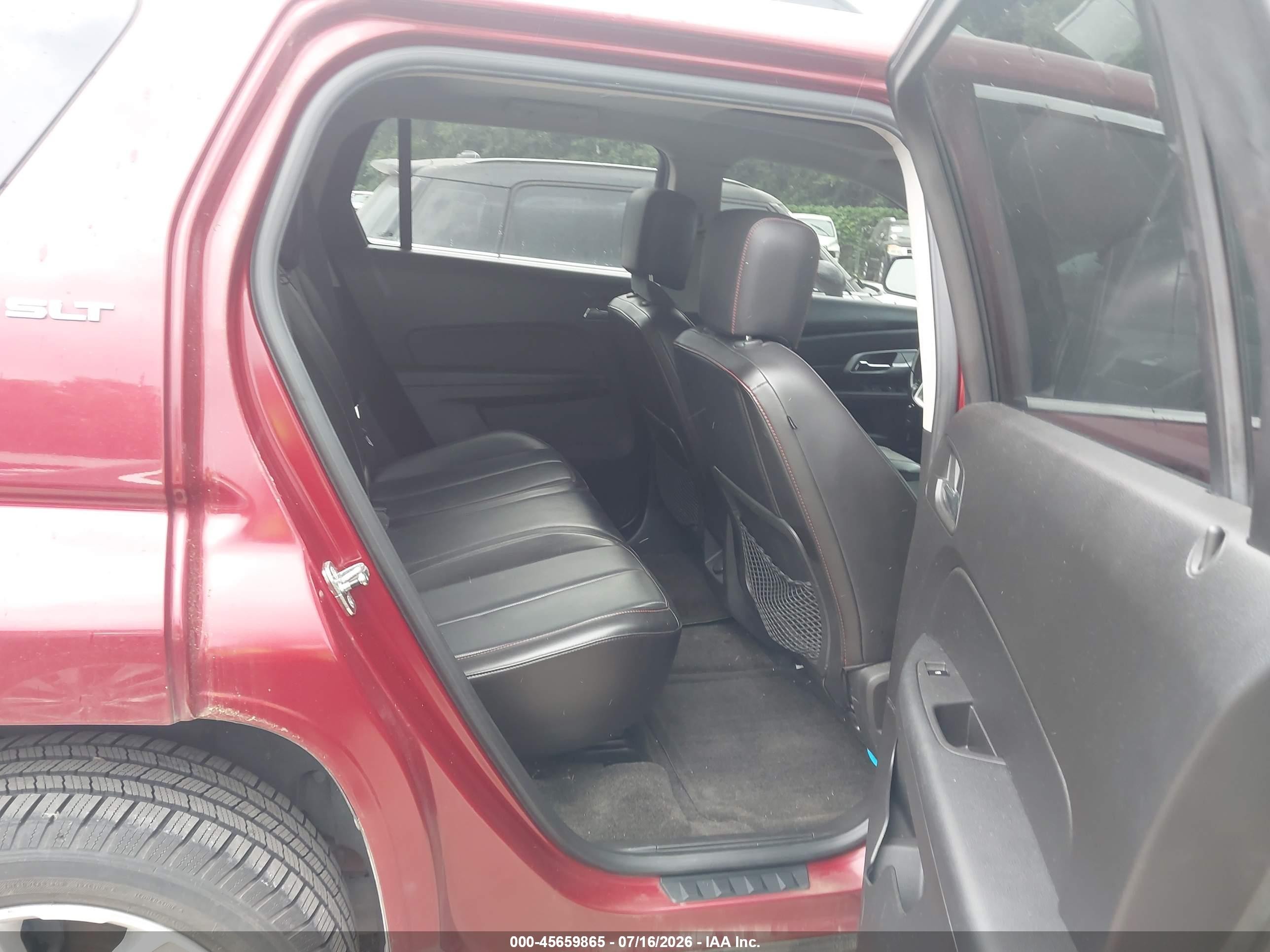 2011 Gmc Terrain Slt-2 Burgundy vin: 2CTALWEC8B6343428