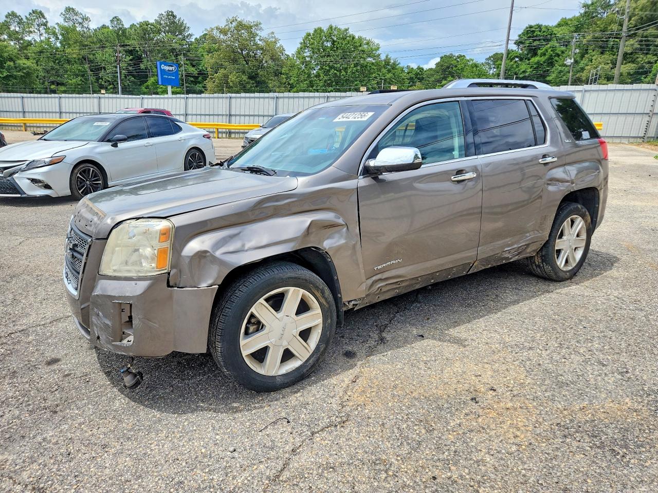 2011 Gmc Terrain Slt Tan vin: 2CTALWEC9B6221578