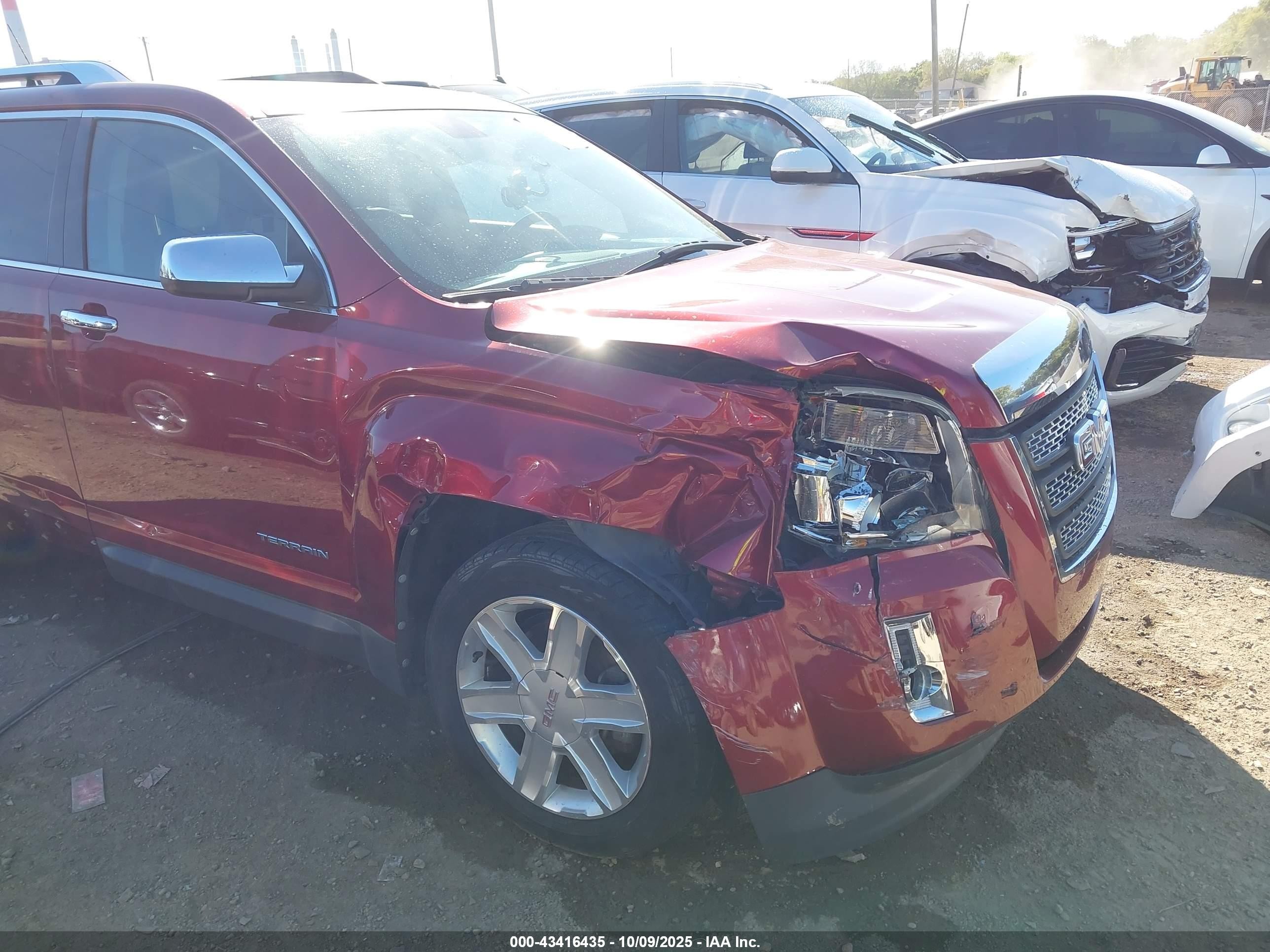 2011 Gmc Terrain Slt-2 Красный vin: 2CTALWECXB6240754