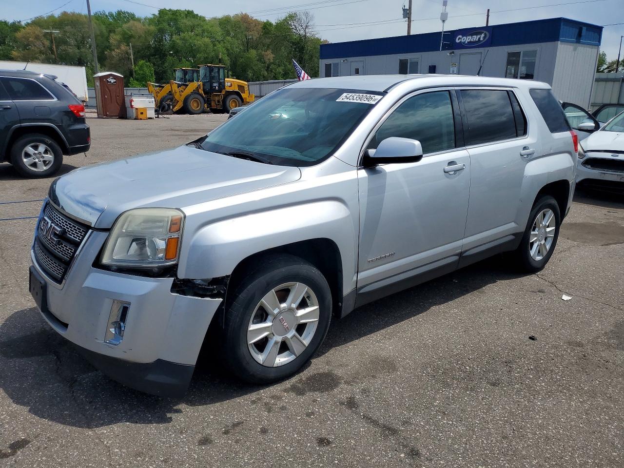 2010 Gmc Terrain Sle White vin: 2CTFLCEW3A6235389