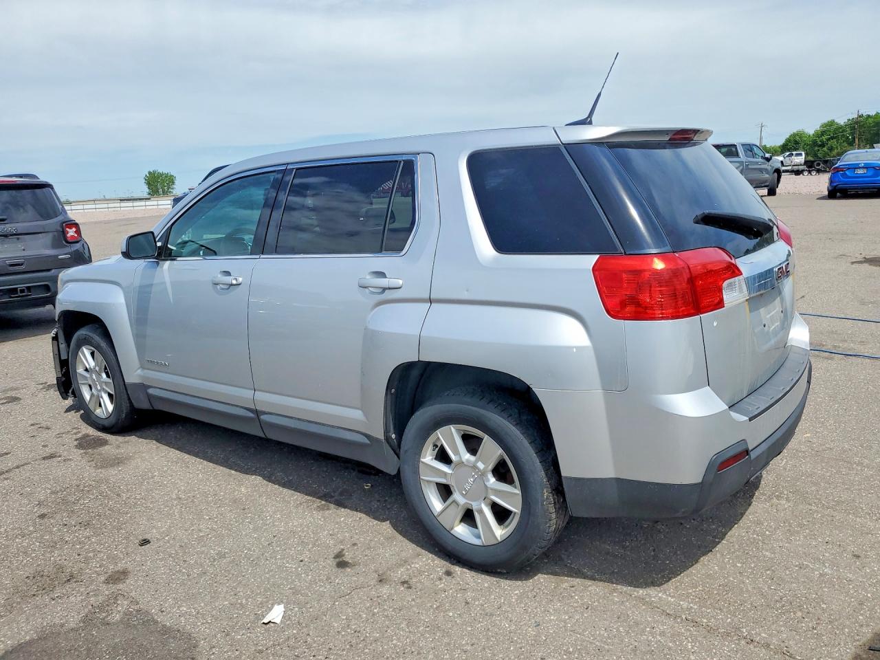 2010 Gmc Terrain Sle White vin: 2CTFLCEW3A6235389