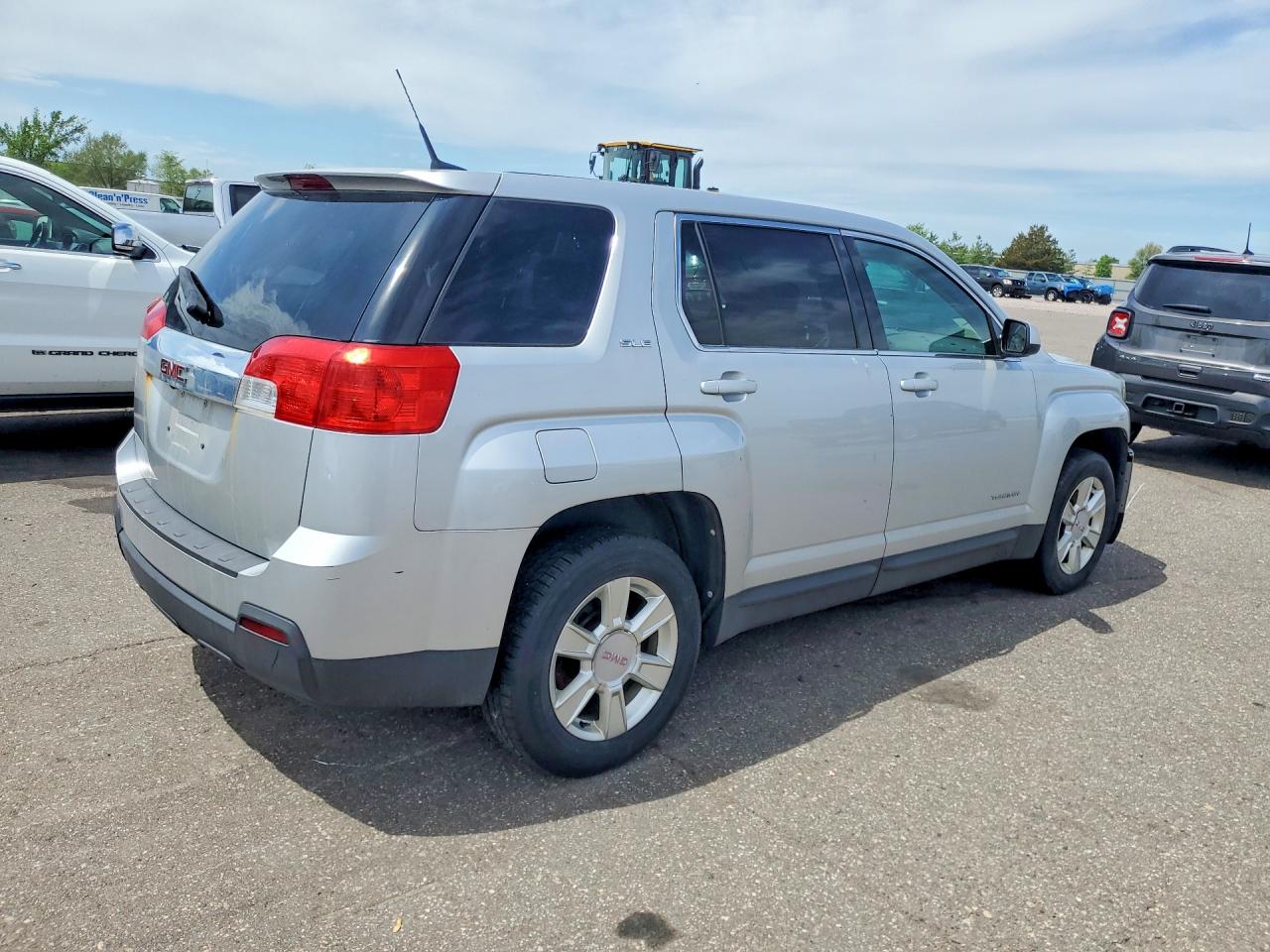 2010 Gmc Terrain Sle White vin: 2CTFLCEW3A6235389