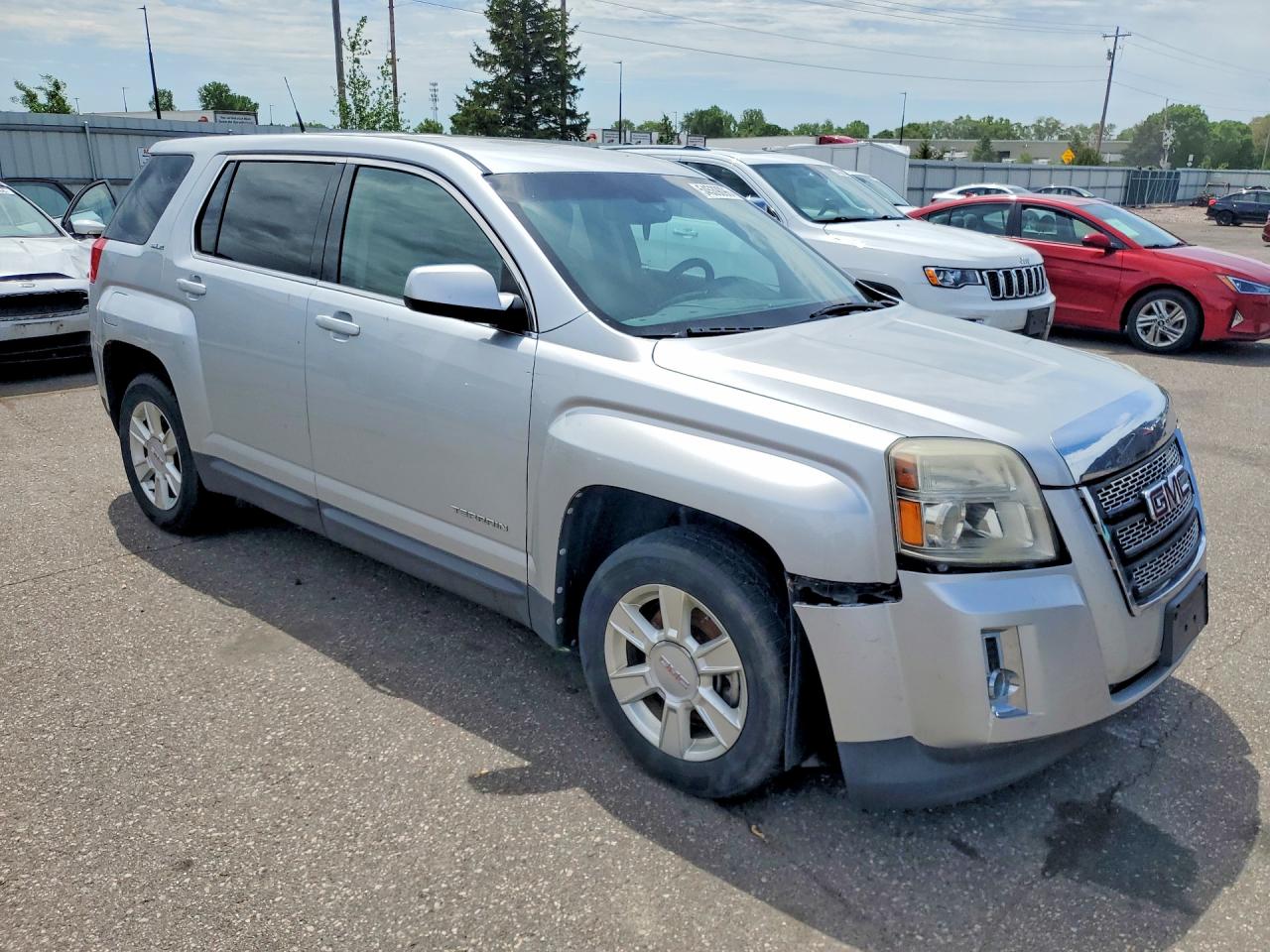 2010 Gmc Terrain Sle White vin: 2CTFLCEW3A6235389