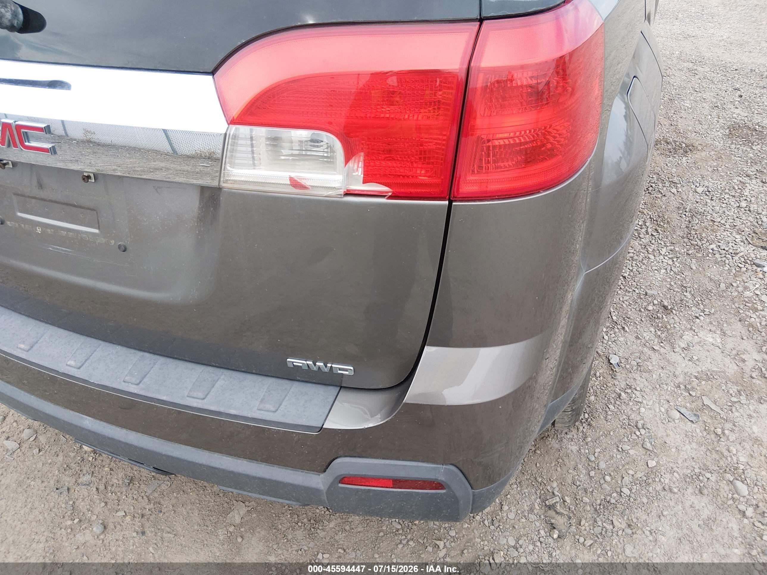 2010 Gmc Terrain Sle-1 Gray vin: 2CTFLCEW4A6372440