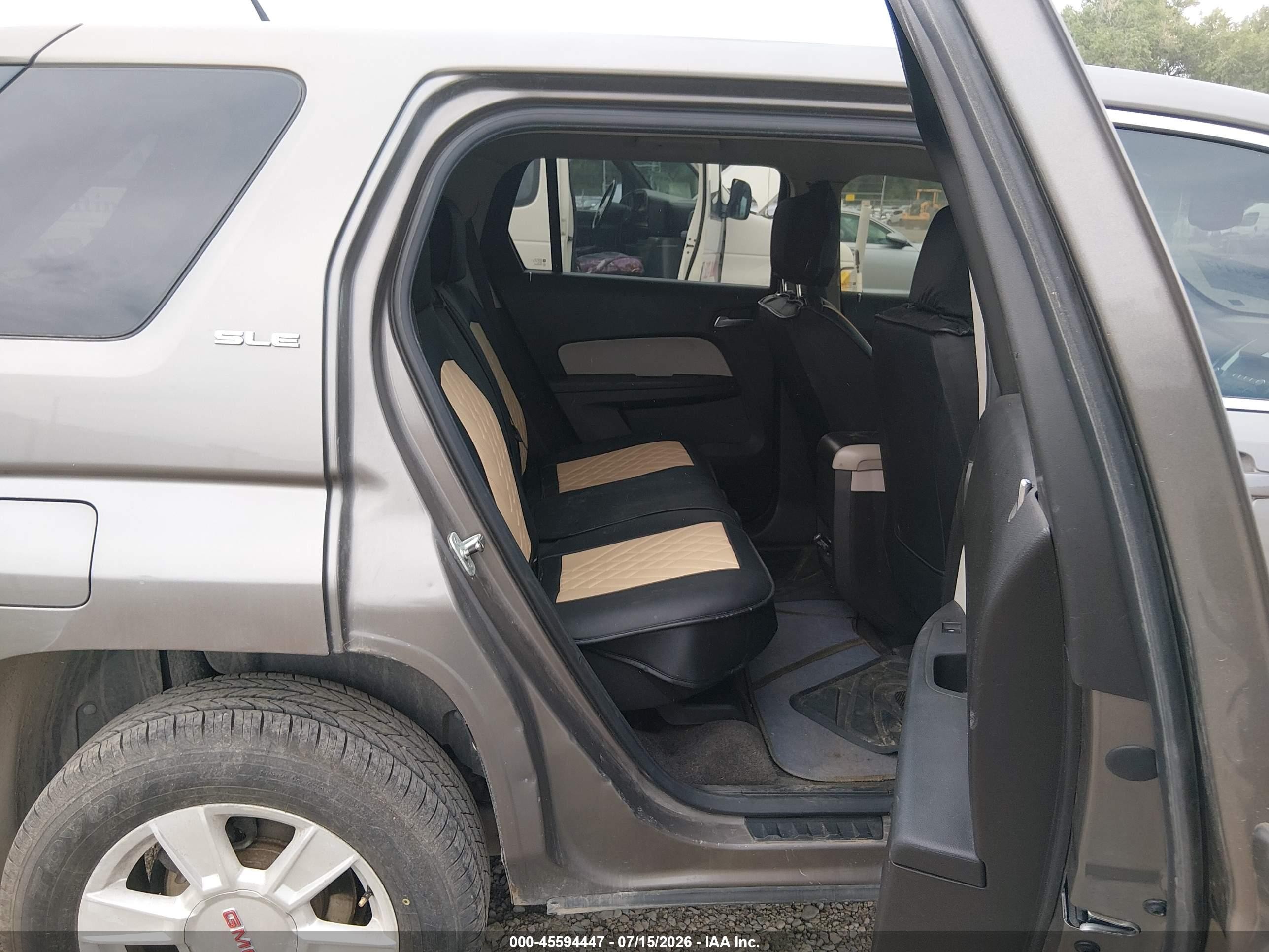 2010 Gmc Terrain Sle-1 Gray vin: 2CTFLCEW4A6372440