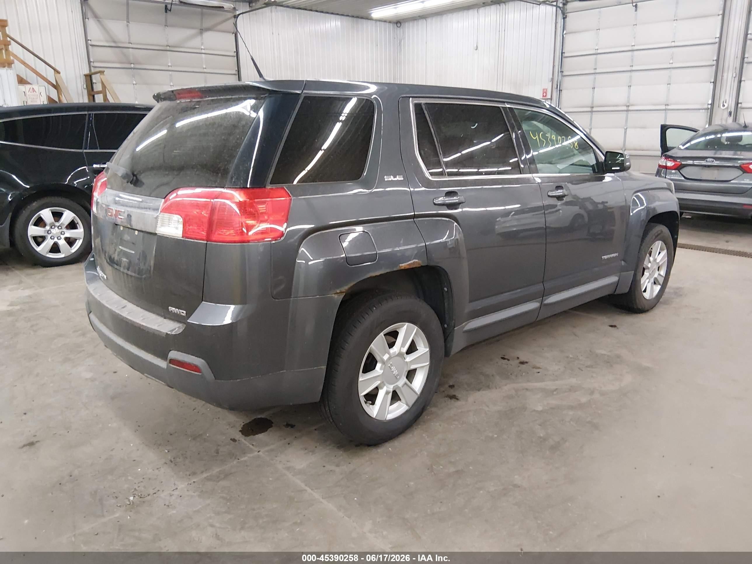 2010 Gmc Terrain Sle-1 Gray vin: 2CTFLCEW6A6393810