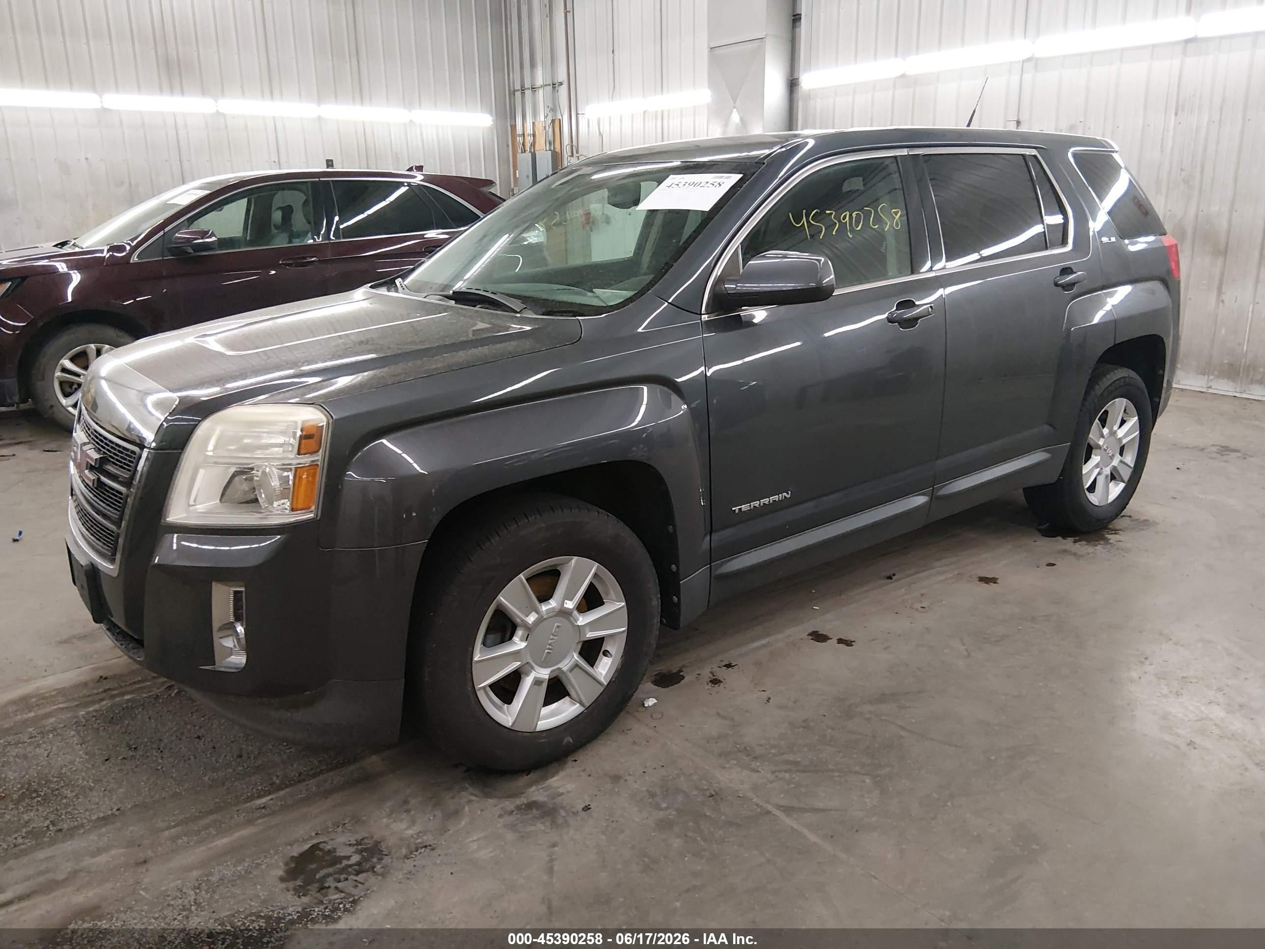 2010 Gmc Terrain Sle-1 Gray vin: 2CTFLCEW6A6393810