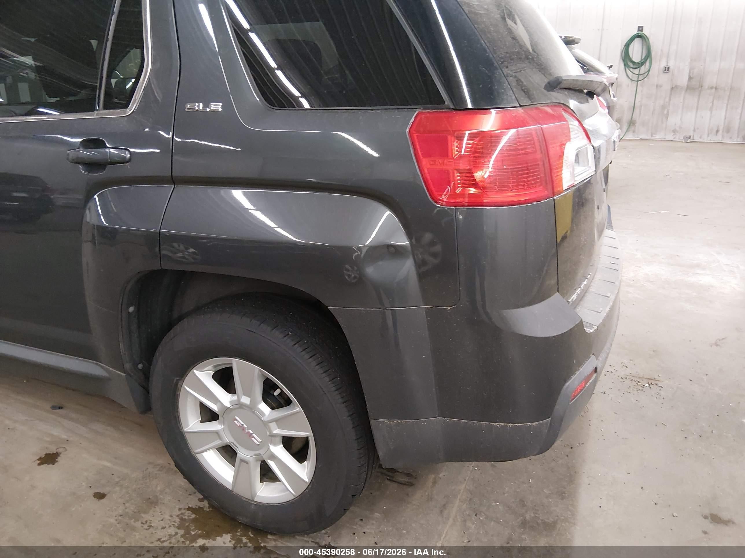 2010 Gmc Terrain Sle-1 Gray vin: 2CTFLCEW6A6393810
