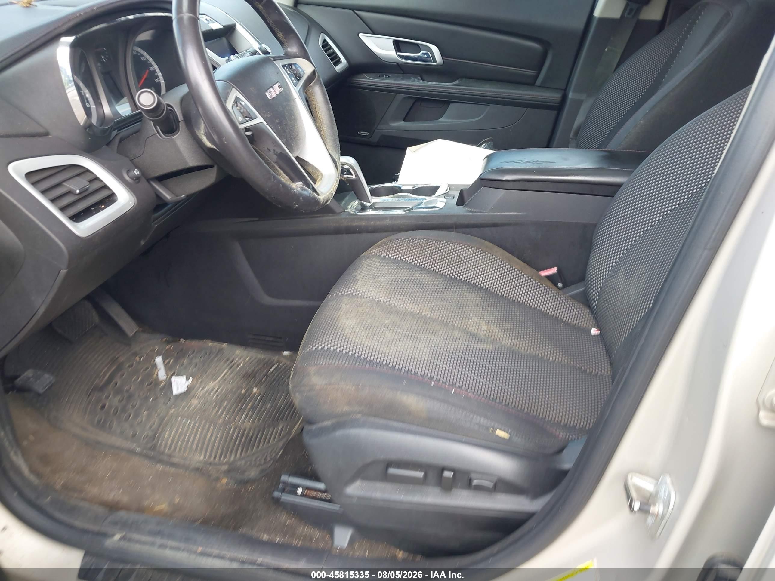 2010 Gmc Terrain Sle-2 Gold vin: 2CTFLDEY2A6284543