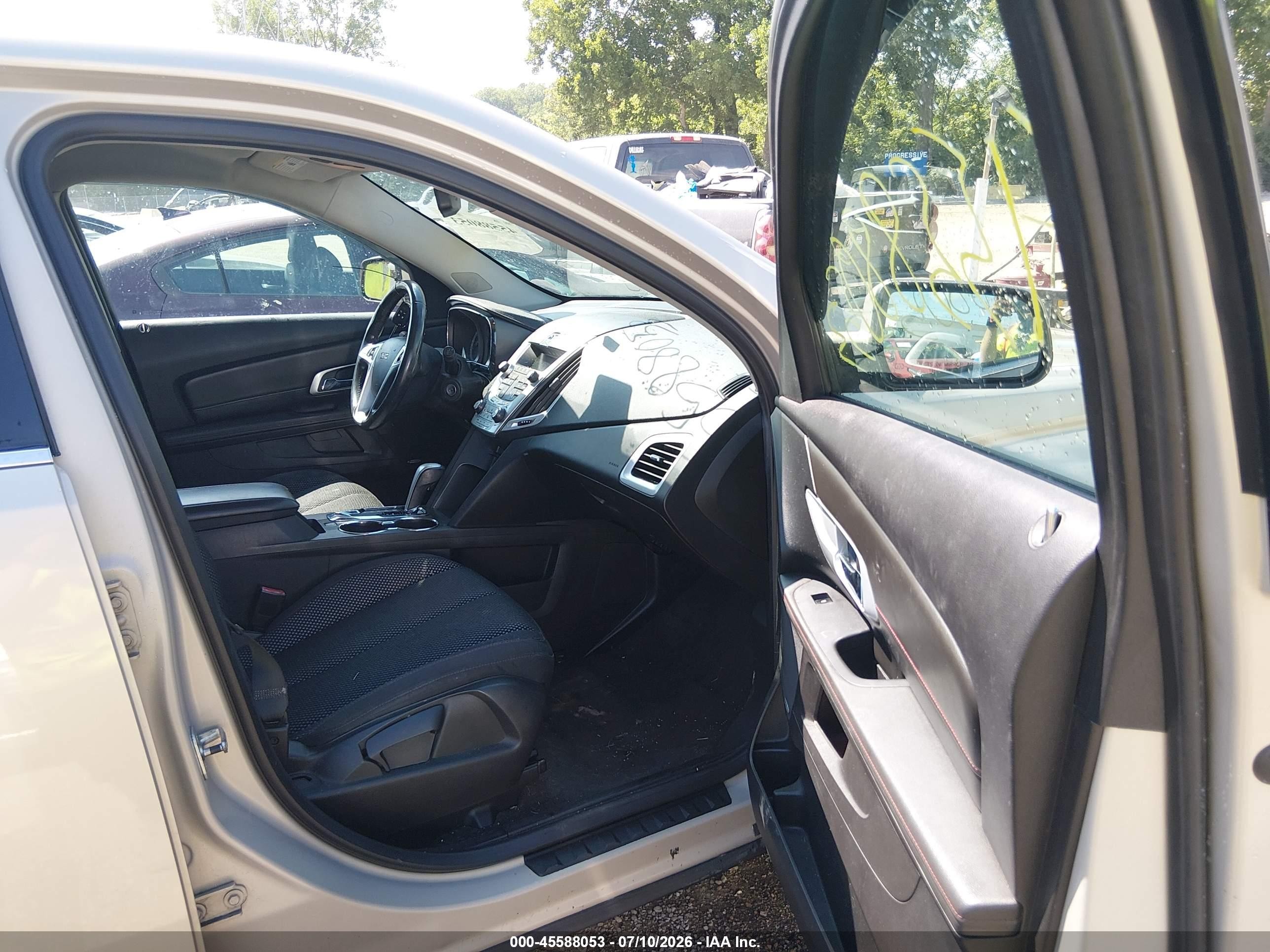 2010 Gmc Terrain Sle-2 Gold vin: 2CTFLDEY4A6237319