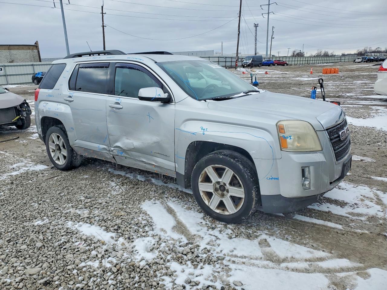 2010 Gmc Terrain Sle Серебряный vin: 2CTFLDEY4A6269350