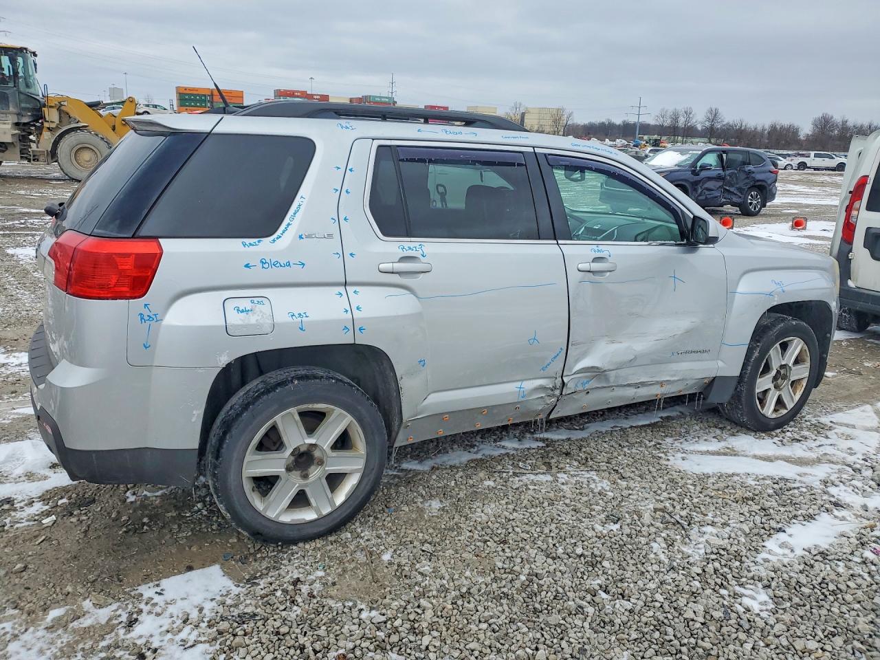 2010 Gmc Terrain Sle Серебряный vin: 2CTFLDEY4A6269350
