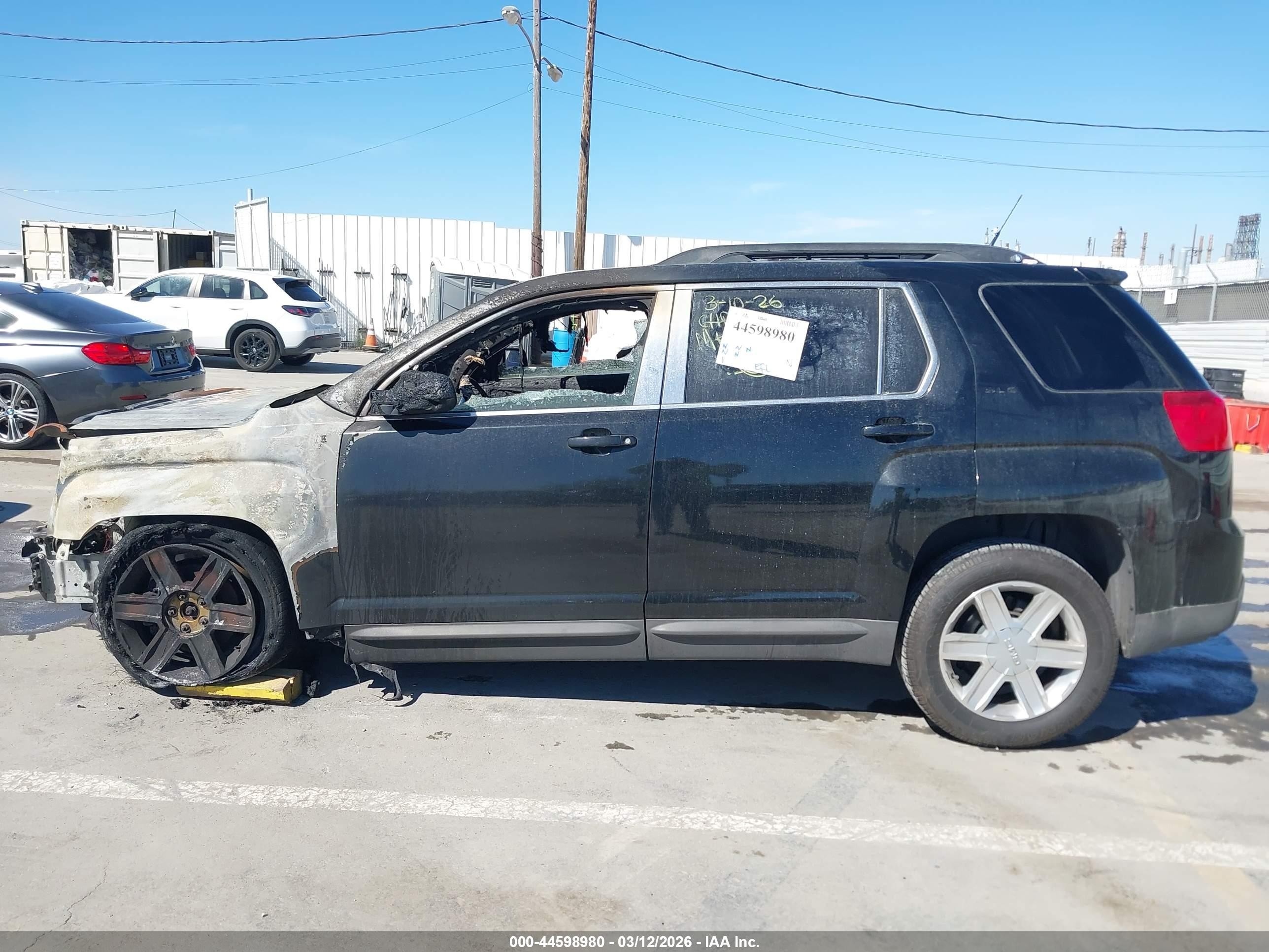 2010 Gmc Terrain Sle-2 Black vin: 2CTFLDEY5A6260463