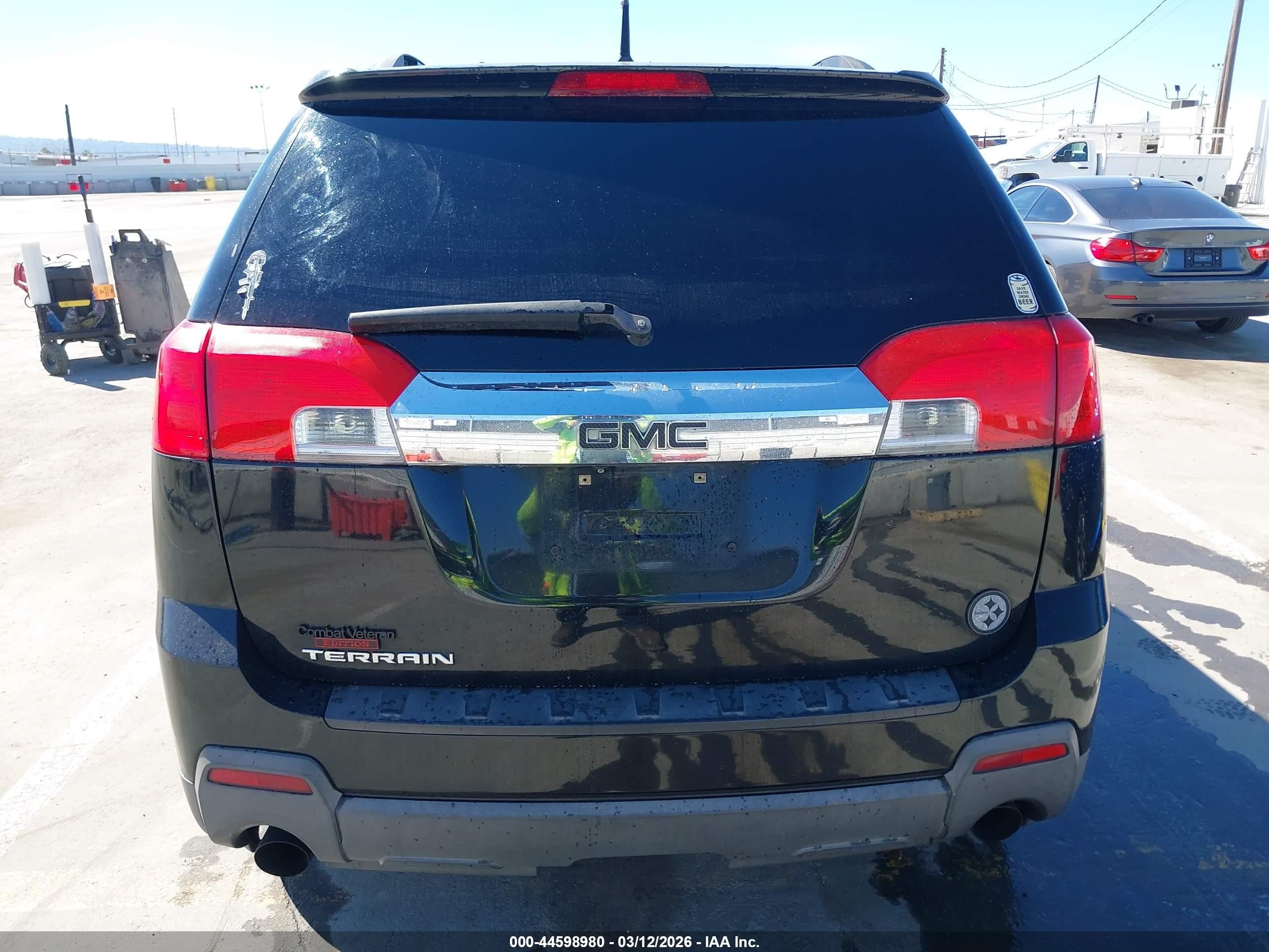 2010 Gmc Terrain Sle-2 Black vin: 2CTFLDEY5A6260463