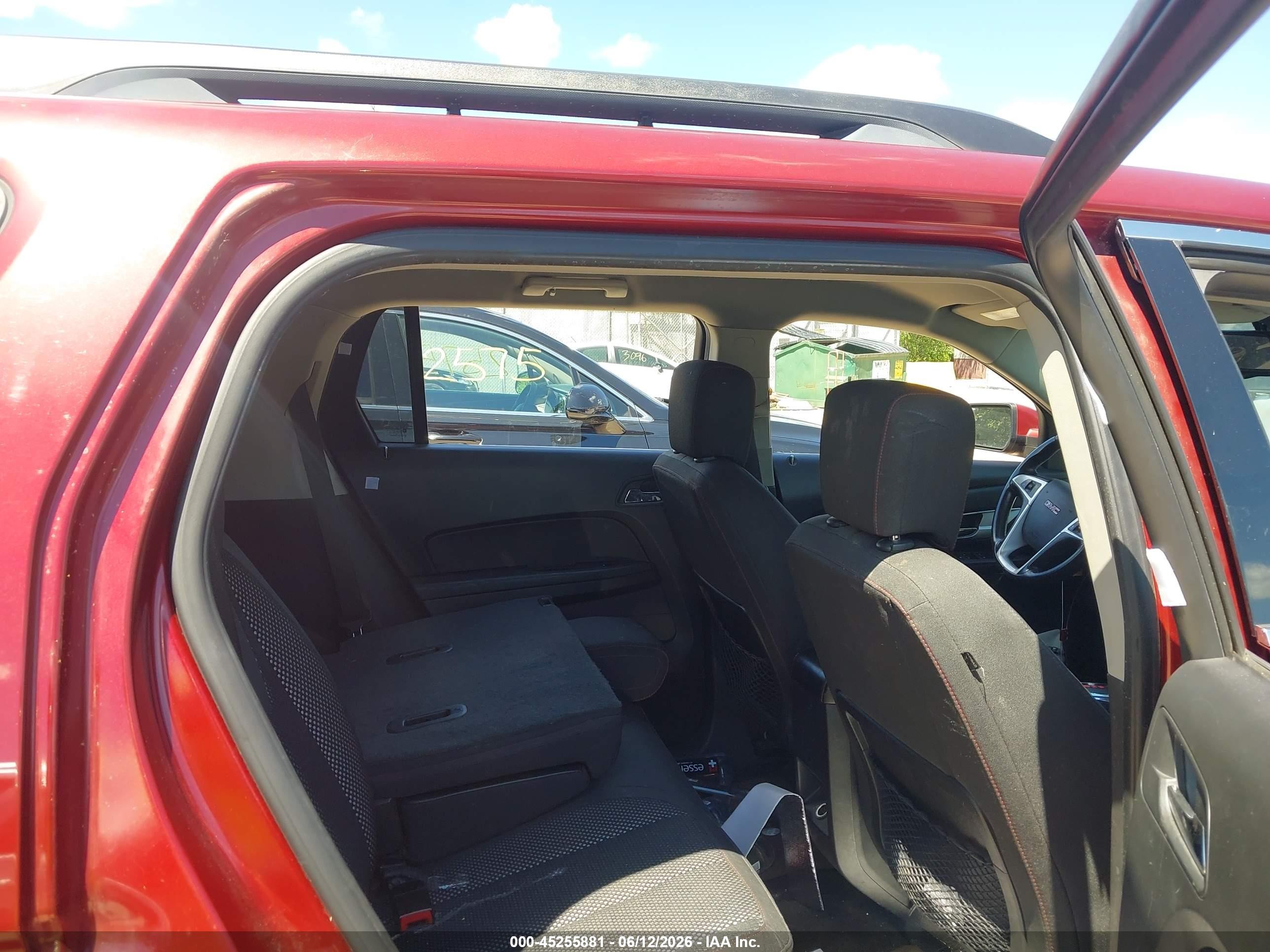 2010 Gmc Terrain Sle-2 Maroon vin: 2CTFLDEY5A6266957