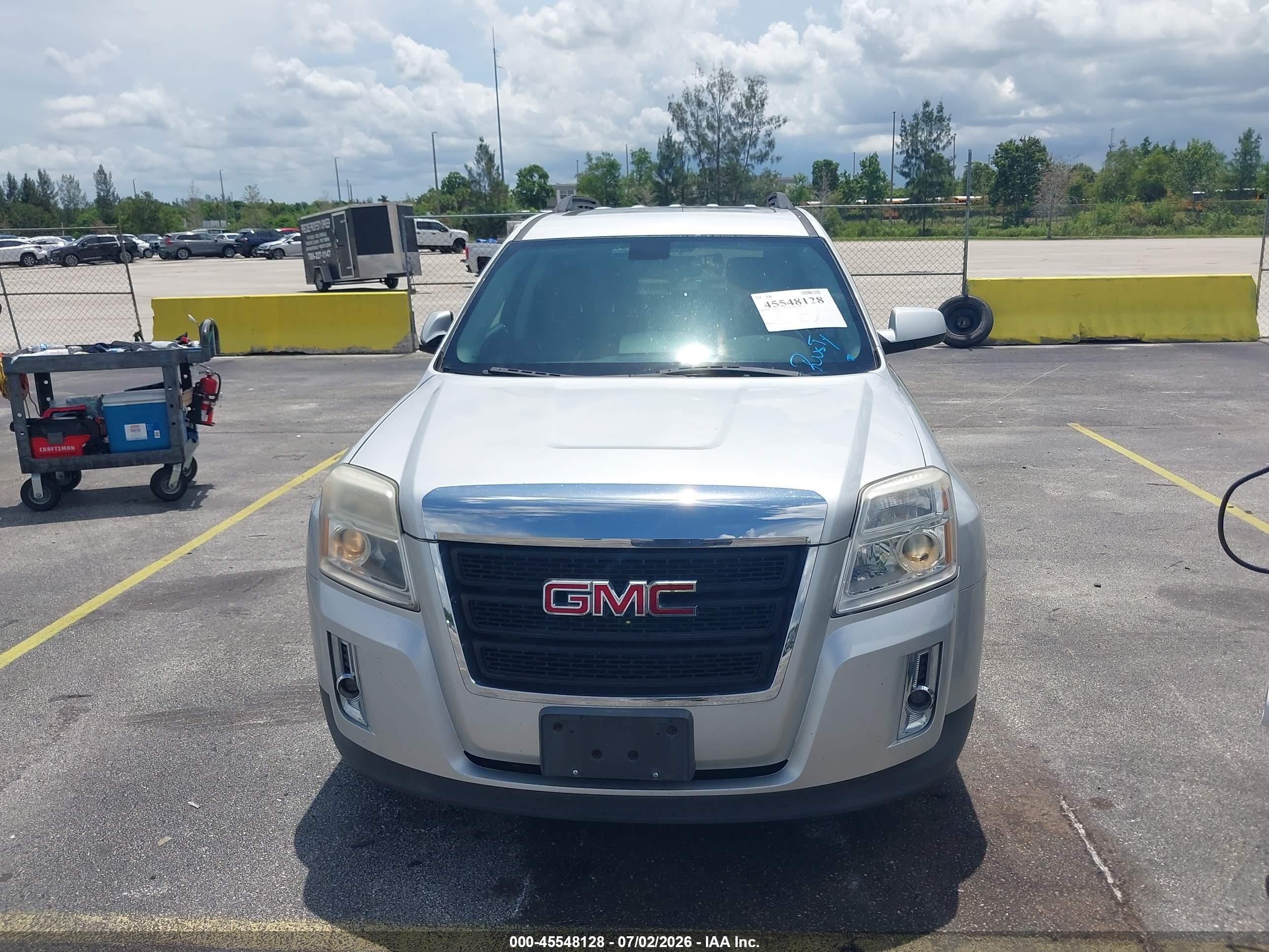 2010 Gmc Terrain Sle-2 Серебряный vin: 2CTFLDEY9A6366401