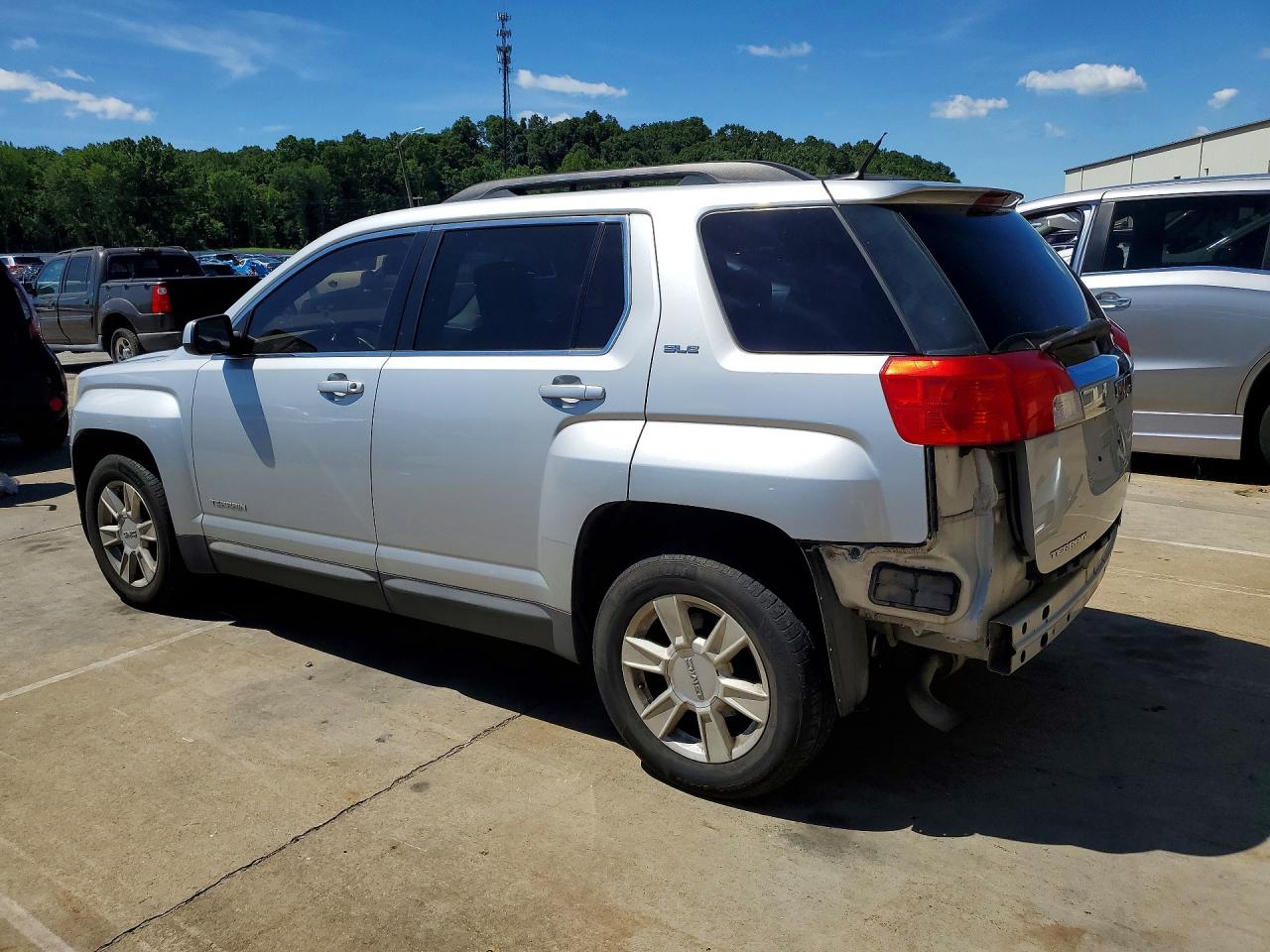 2010 Gmc Terrain Sle Серебряный vin: 2CTFLEEW0A6245695