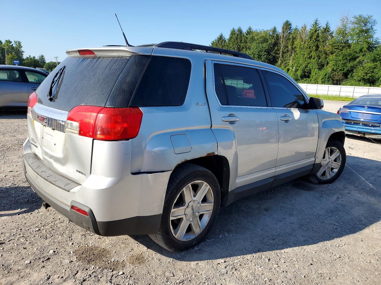 2010 Gmc Terrain Sle Silver vin: 2CTFLEEW5A6304465