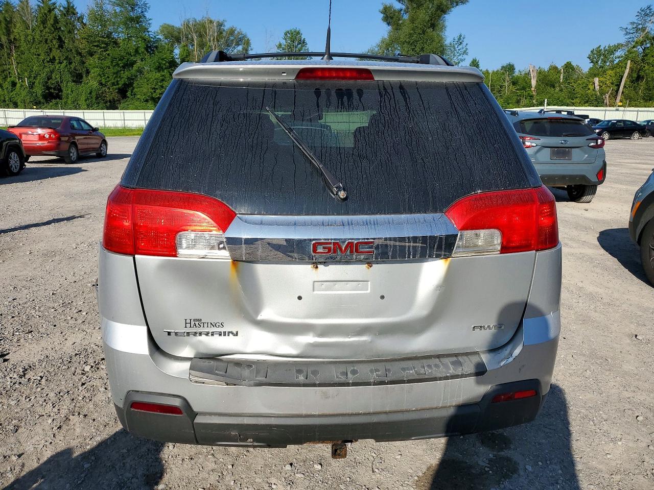 2010 Gmc Terrain Sle Silver vin: 2CTFLEEW5A6304465