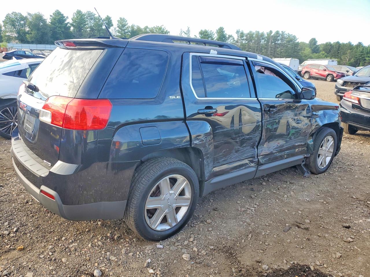 2010 Gmc Terrain Sle Black vin: 2CTFLEEW5A6365119