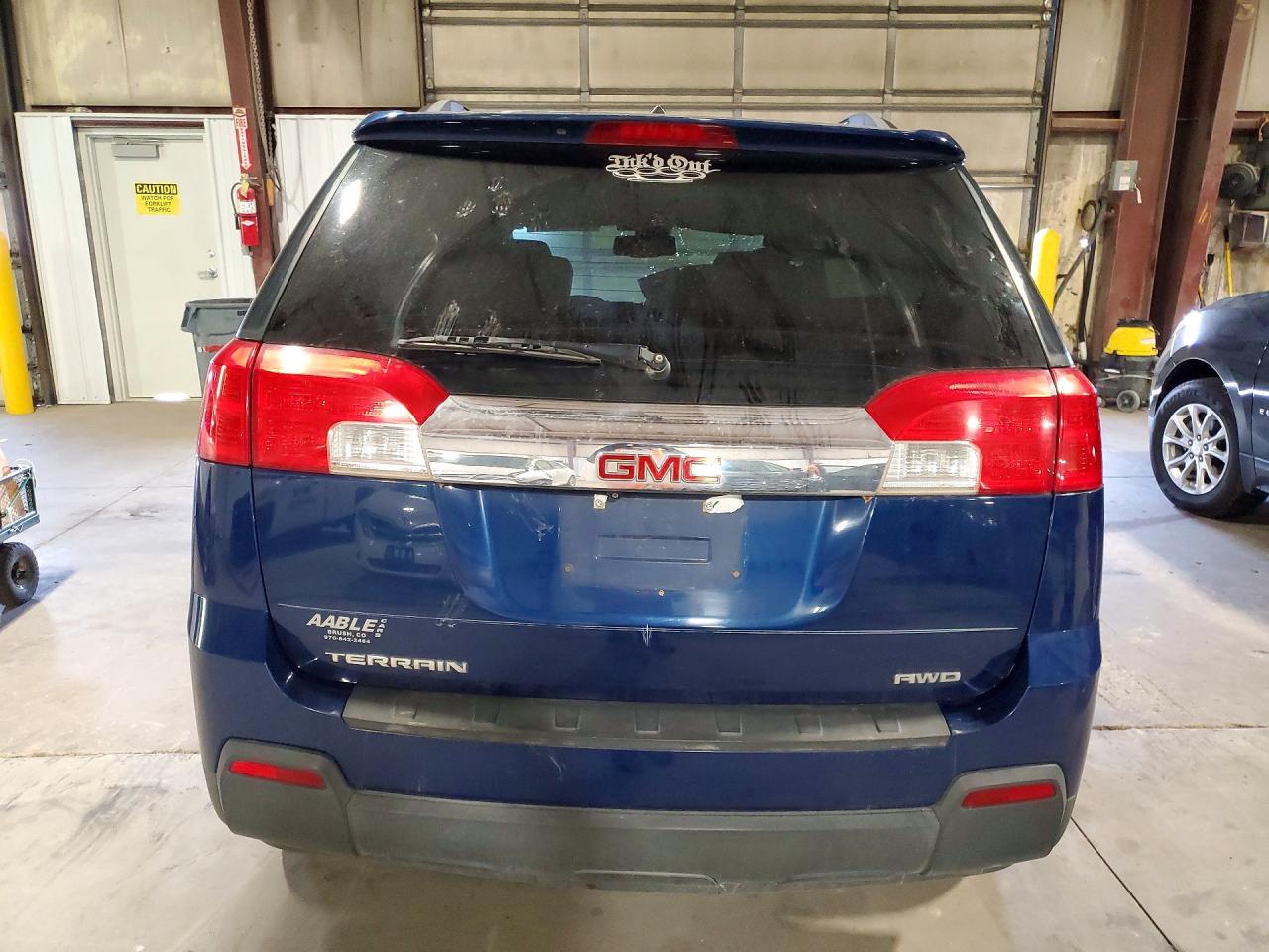 2010 Gmc Terrain Sle Blue vin: 2CTFLEEW6A6308265