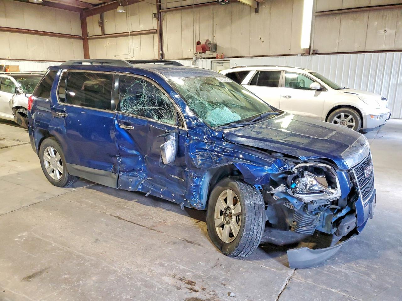 2010 Gmc Terrain Sle Blue vin: 2CTFLEEW6A6308265