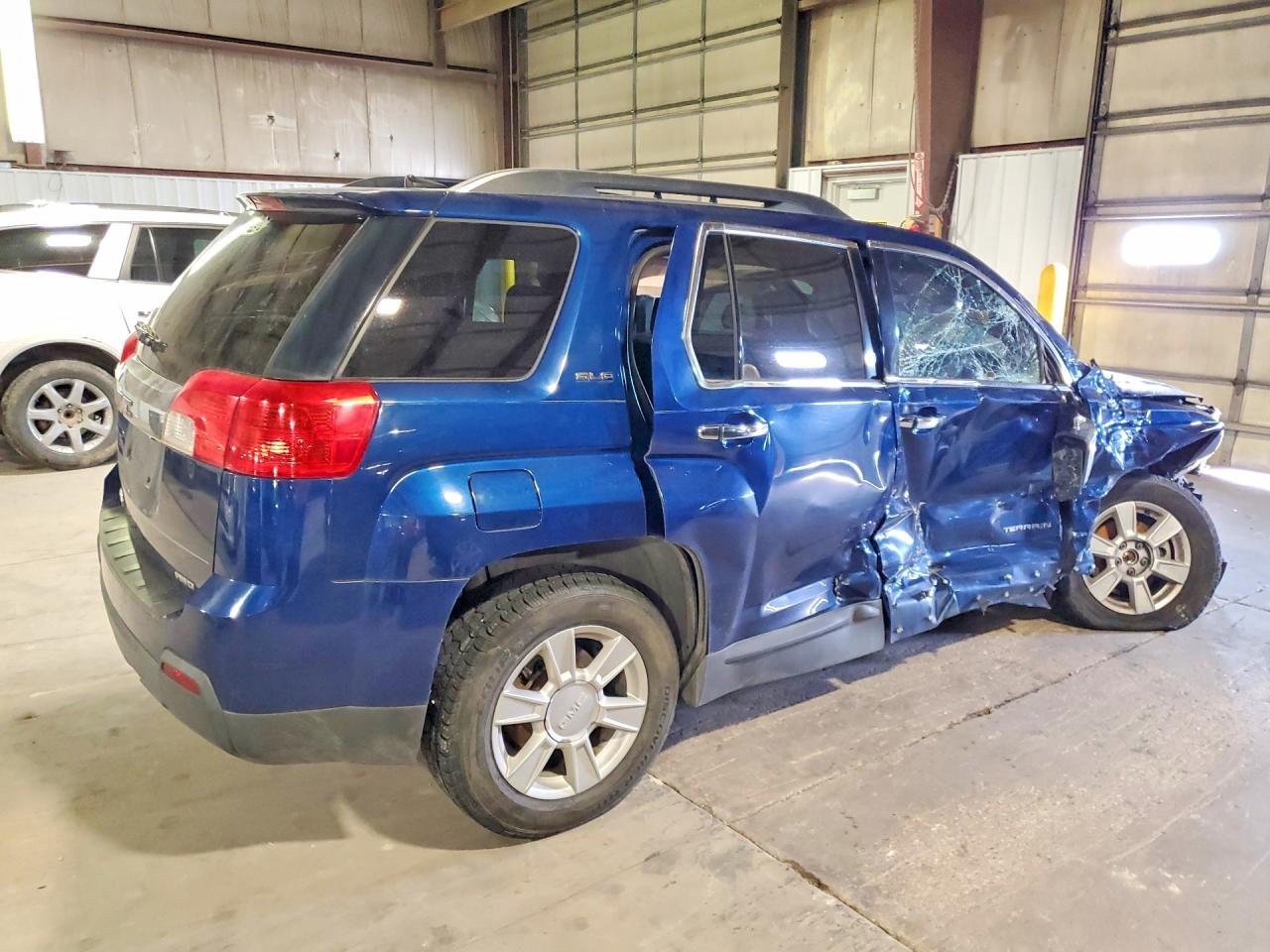 2010 Gmc Terrain Sle Blue vin: 2CTFLEEW6A6308265