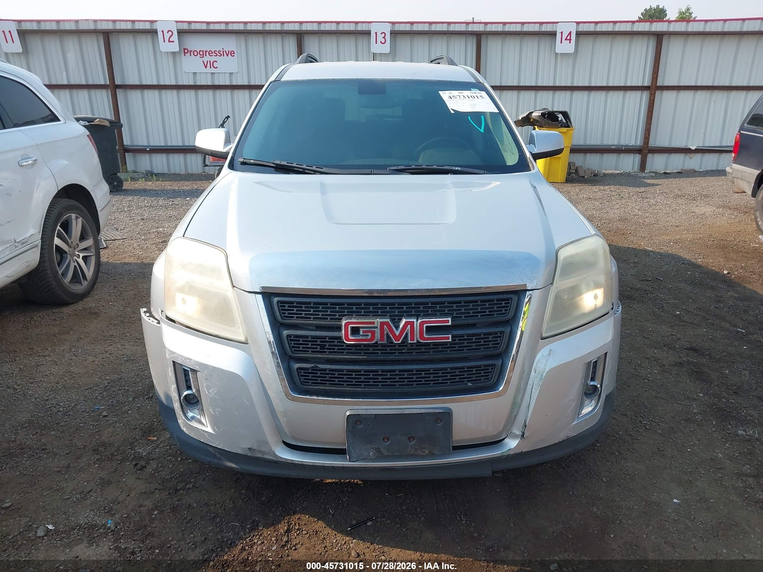 2010 Gmc Terrain Sle-2 Серый vin: 2CTFLEEW9A6323164