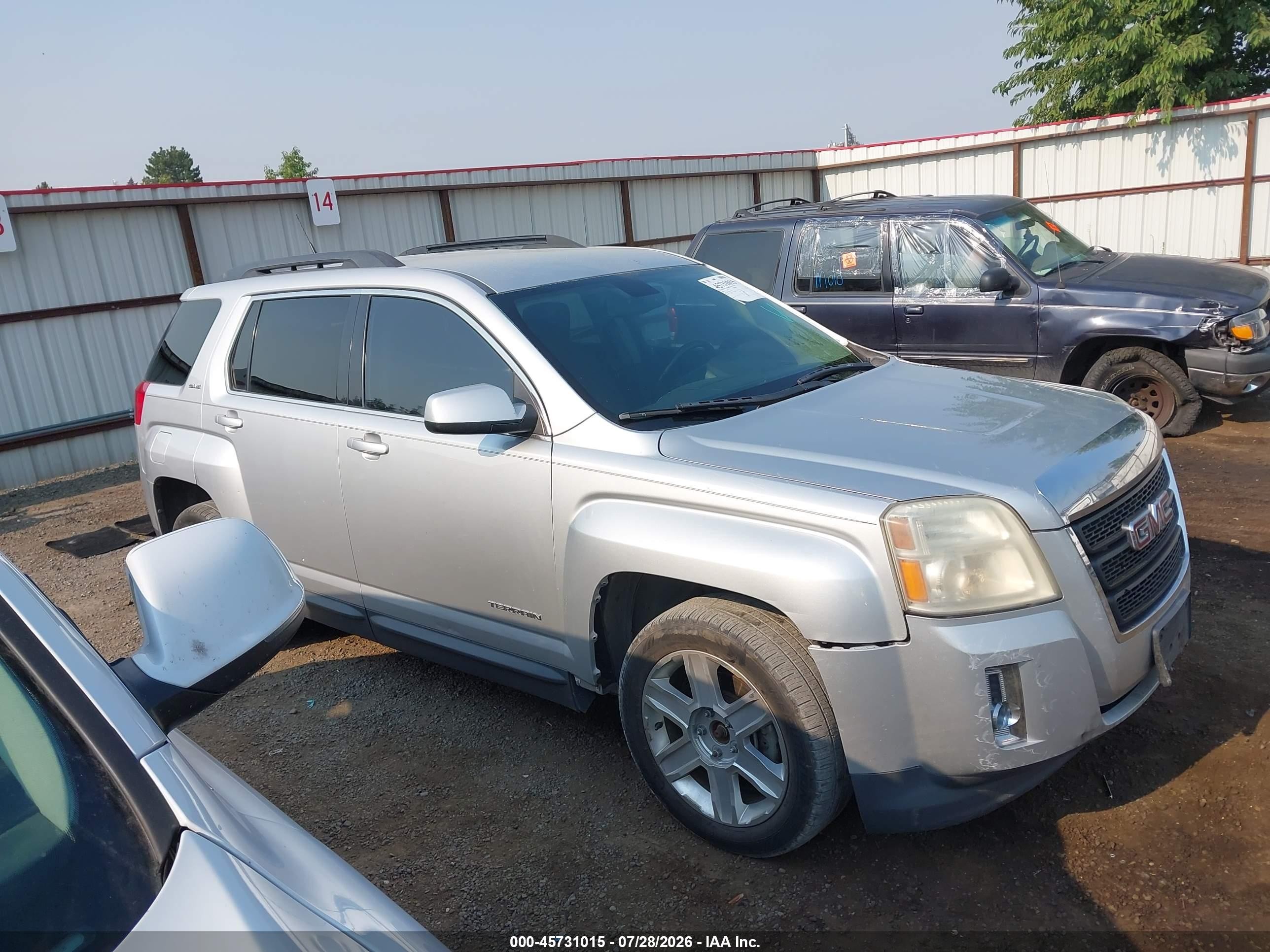 2010 Gmc Terrain Sle-2 Серый vin: 2CTFLEEW9A6323164