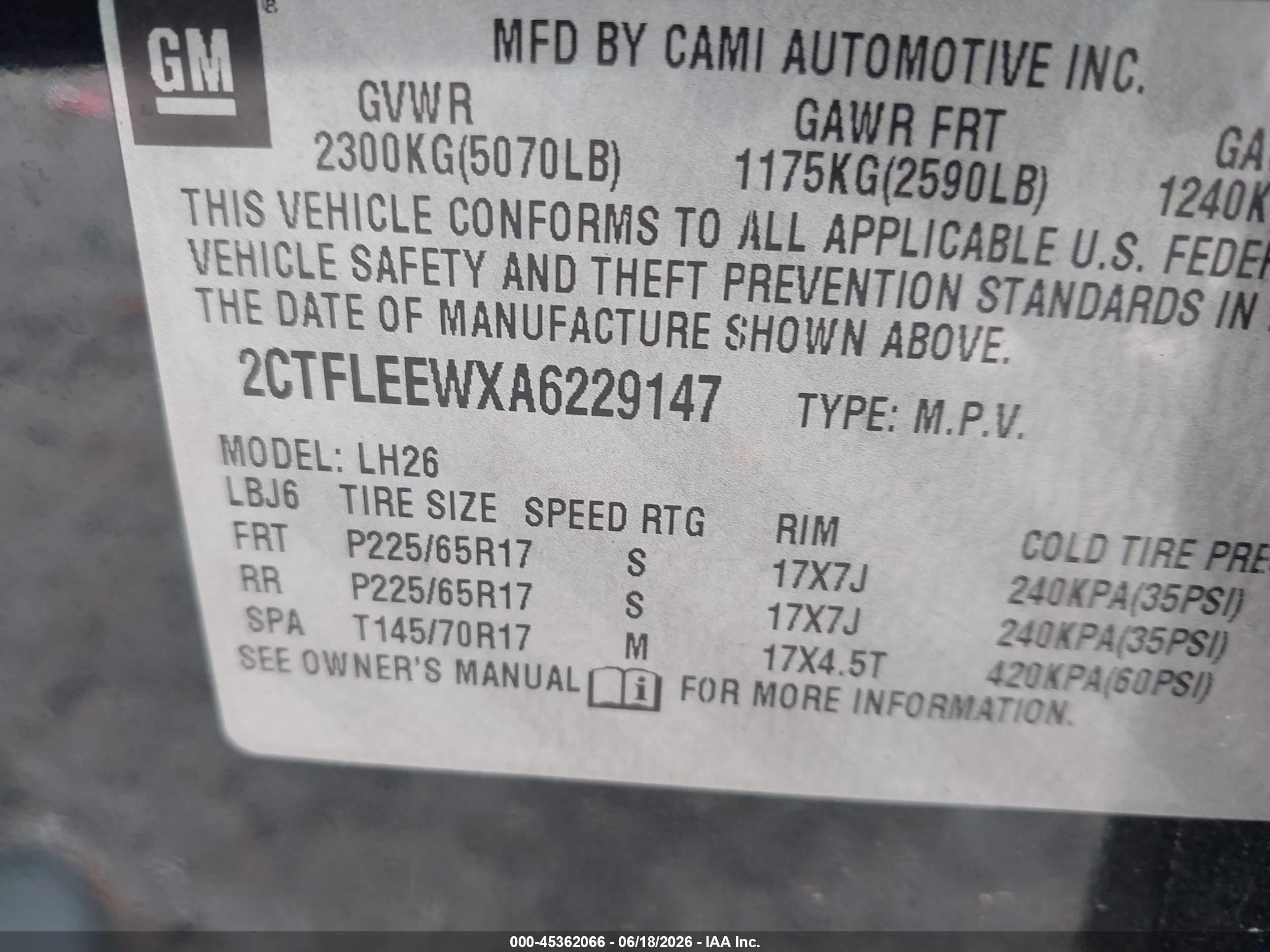 2010 Gmc Terrain Sle-2 Black vin: 2CTFLEEWXA6229147