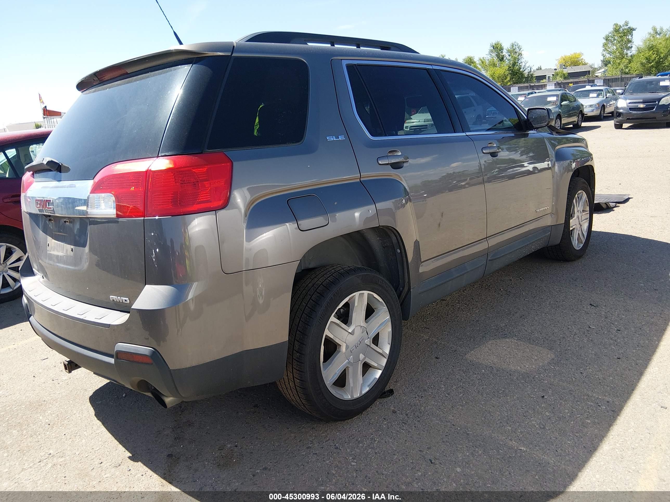 2010 Gmc Terrain Sle-2 Brown vin: 2CTFLEEY7A6374714