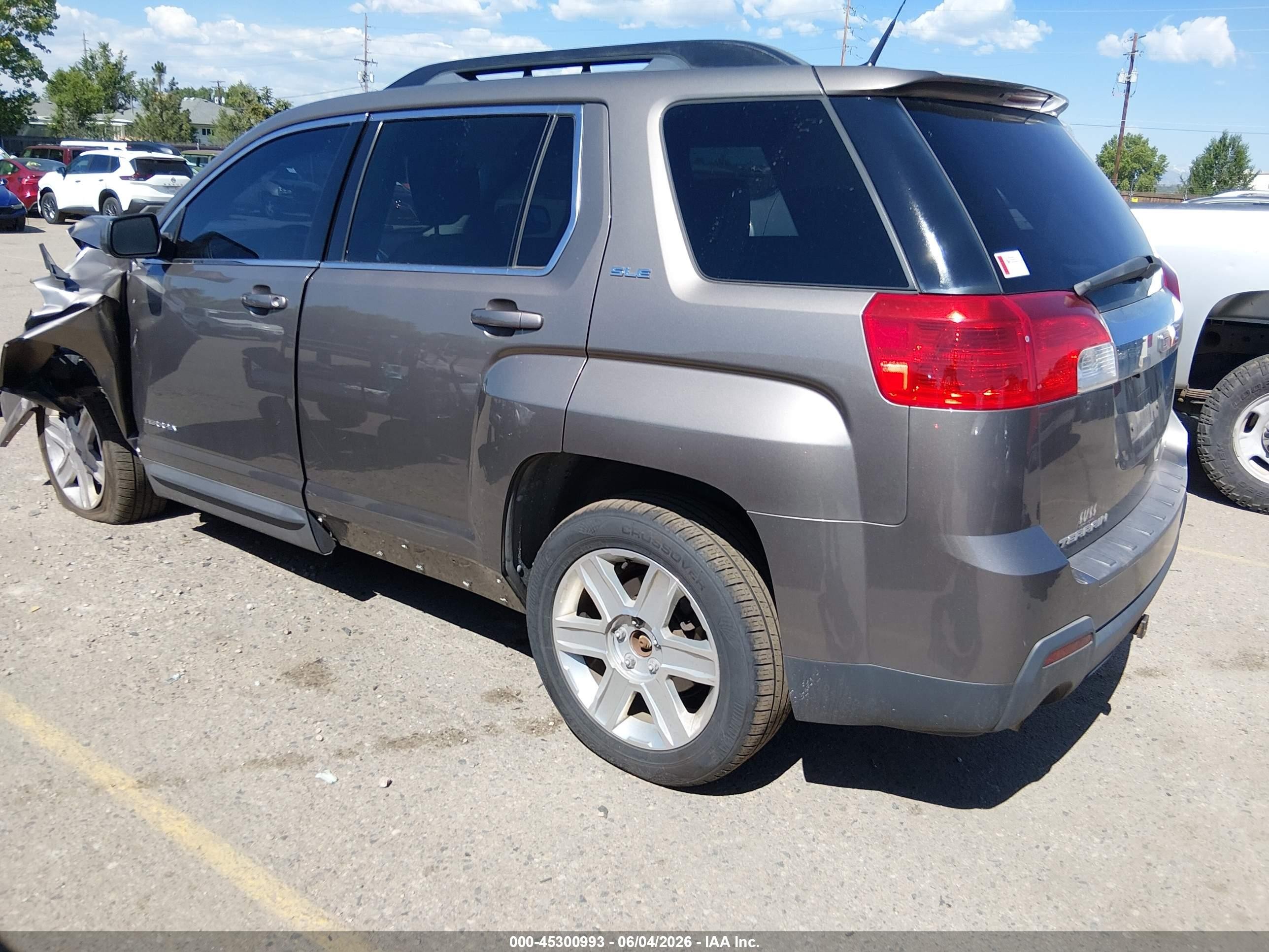 2010 Gmc Terrain Sle-2 Brown vin: 2CTFLEEY7A6374714