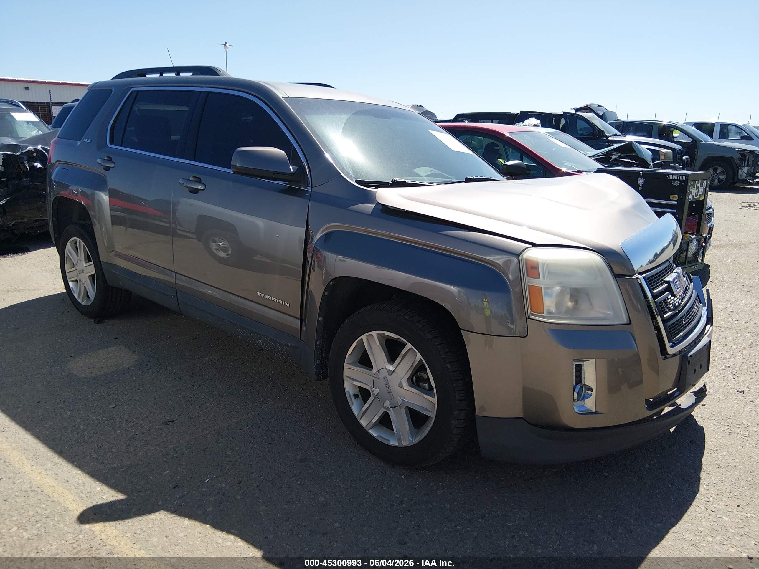 2010 Gmc Terrain Sle-2 Brown vin: 2CTFLEEY7A6374714