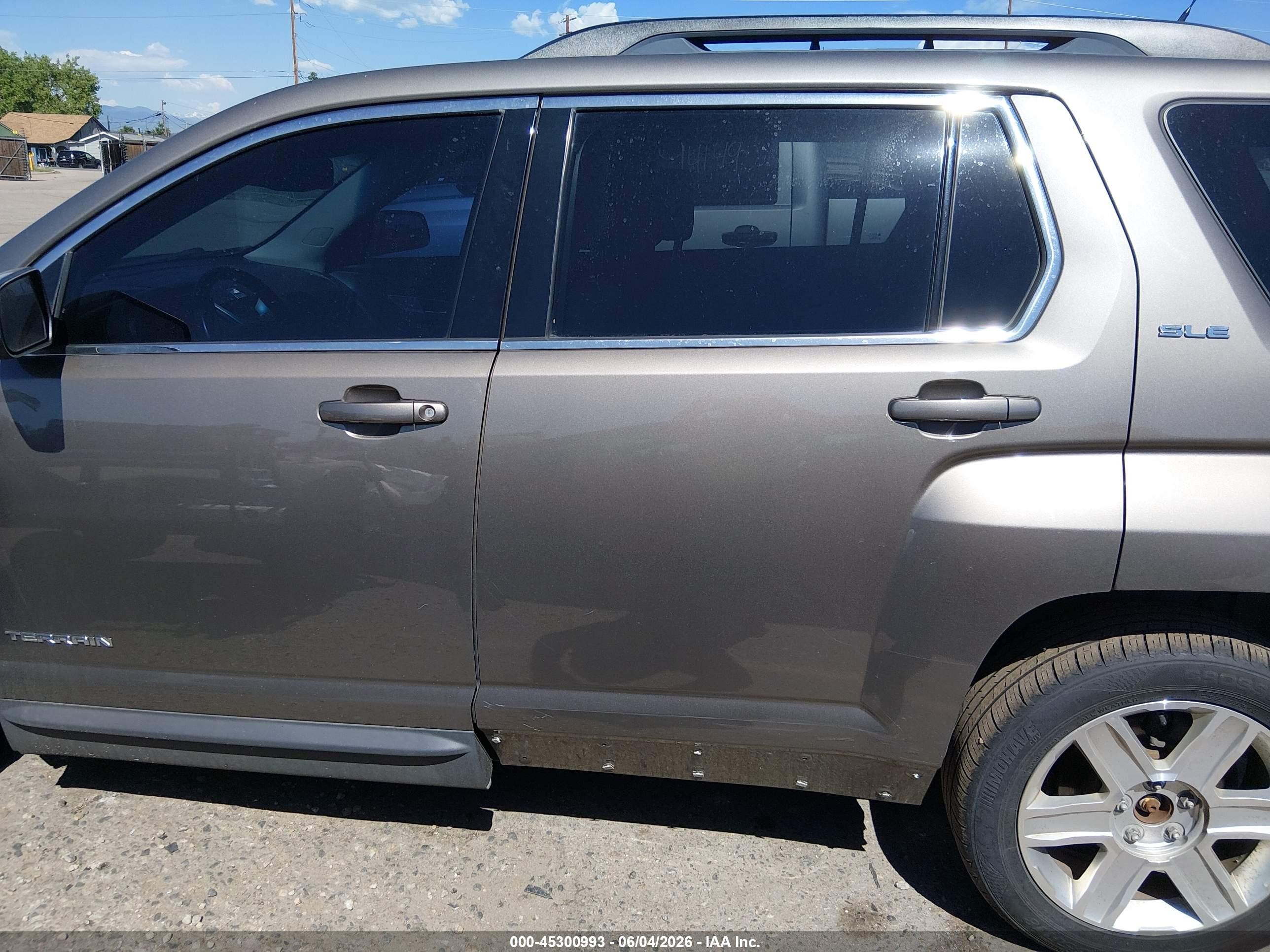 2010 Gmc Terrain Sle-2 Brown vin: 2CTFLEEY7A6374714