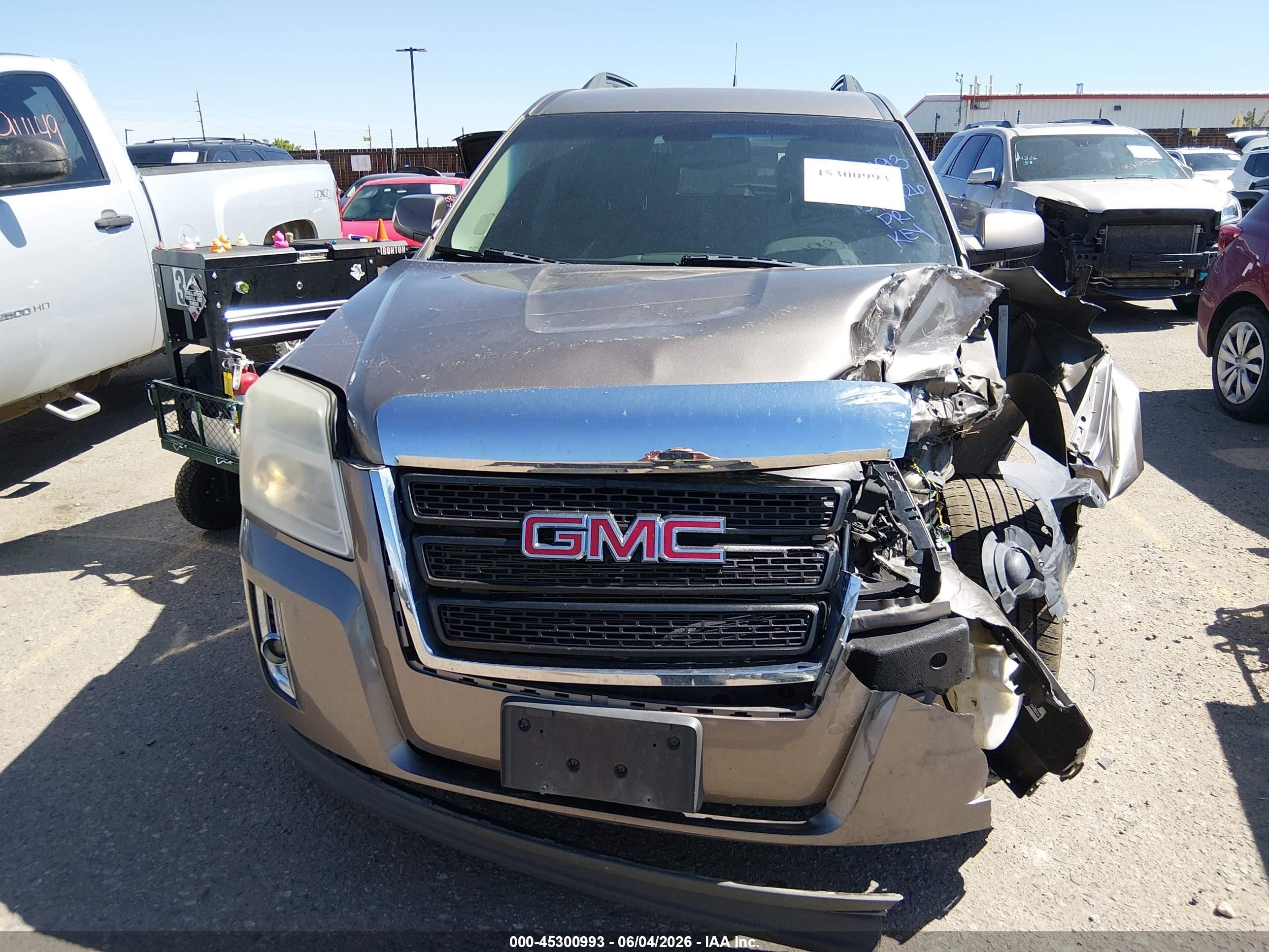 2010 Gmc Terrain Sle-2 Brown vin: 2CTFLEEY7A6374714