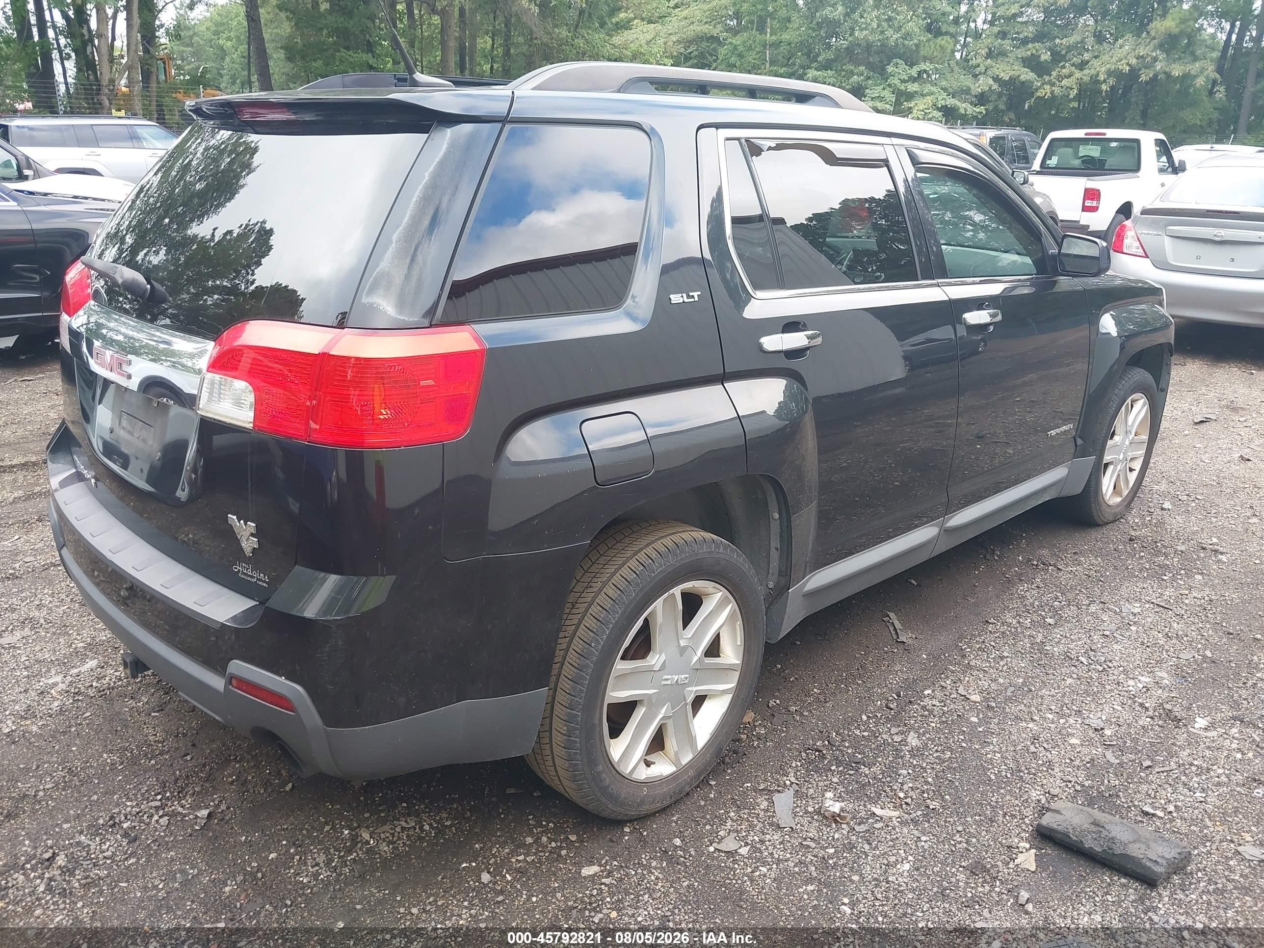 2010 Gmc Terrain Slt Black vin: 2CTFLFEY0A6368291