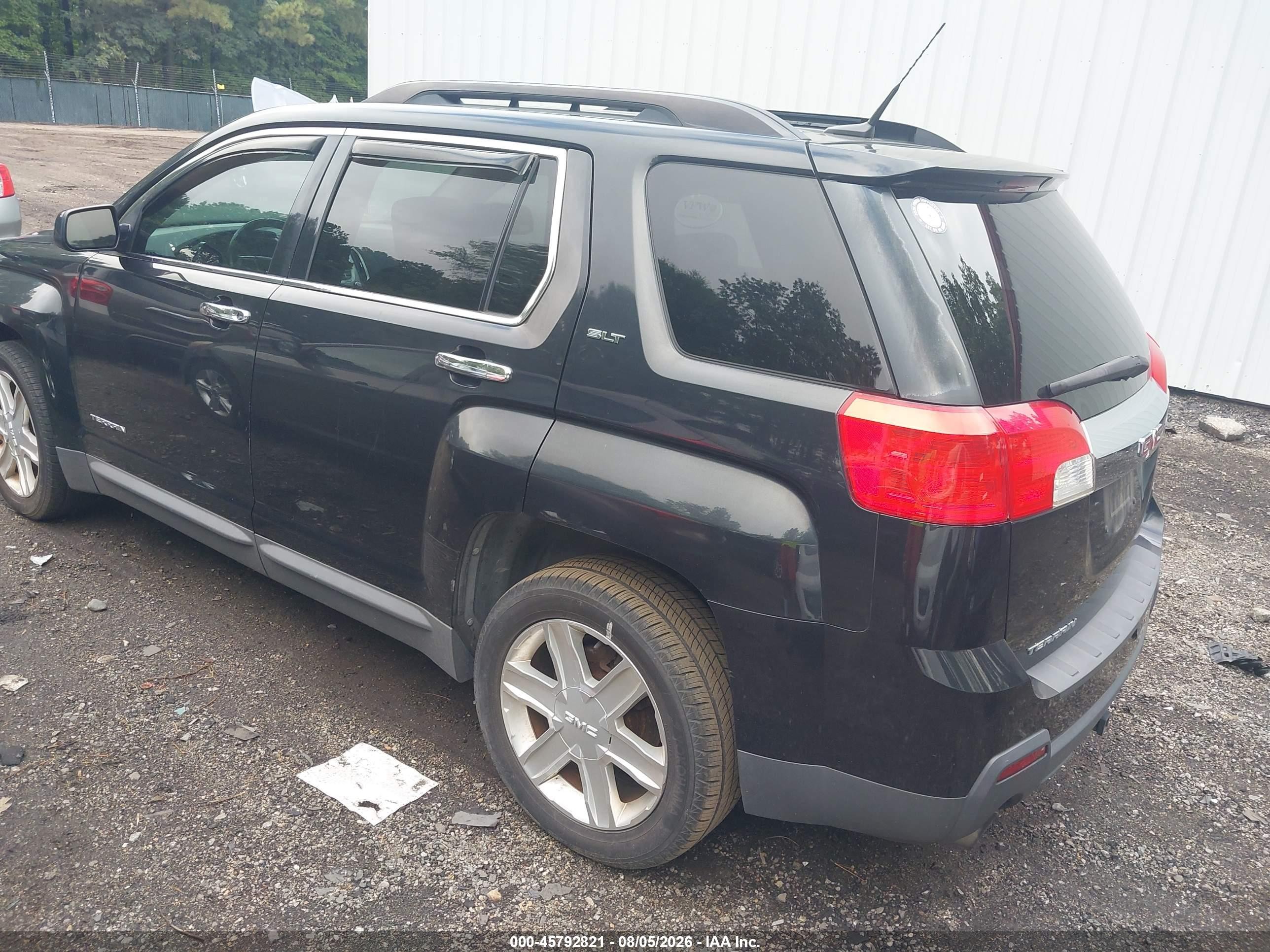 2010 Gmc Terrain Slt Black vin: 2CTFLFEY0A6368291