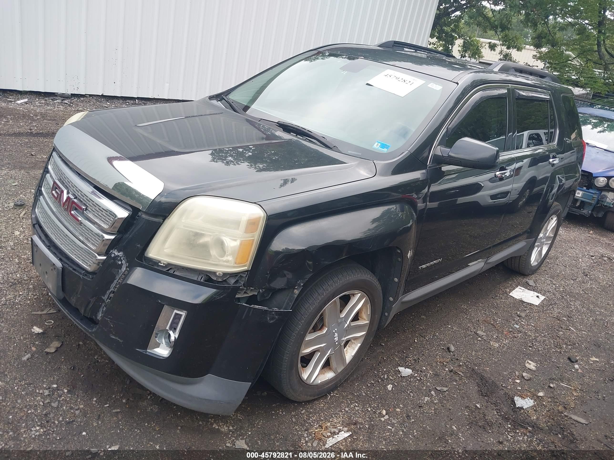 2010 Gmc Terrain Slt Black vin: 2CTFLFEY0A6368291