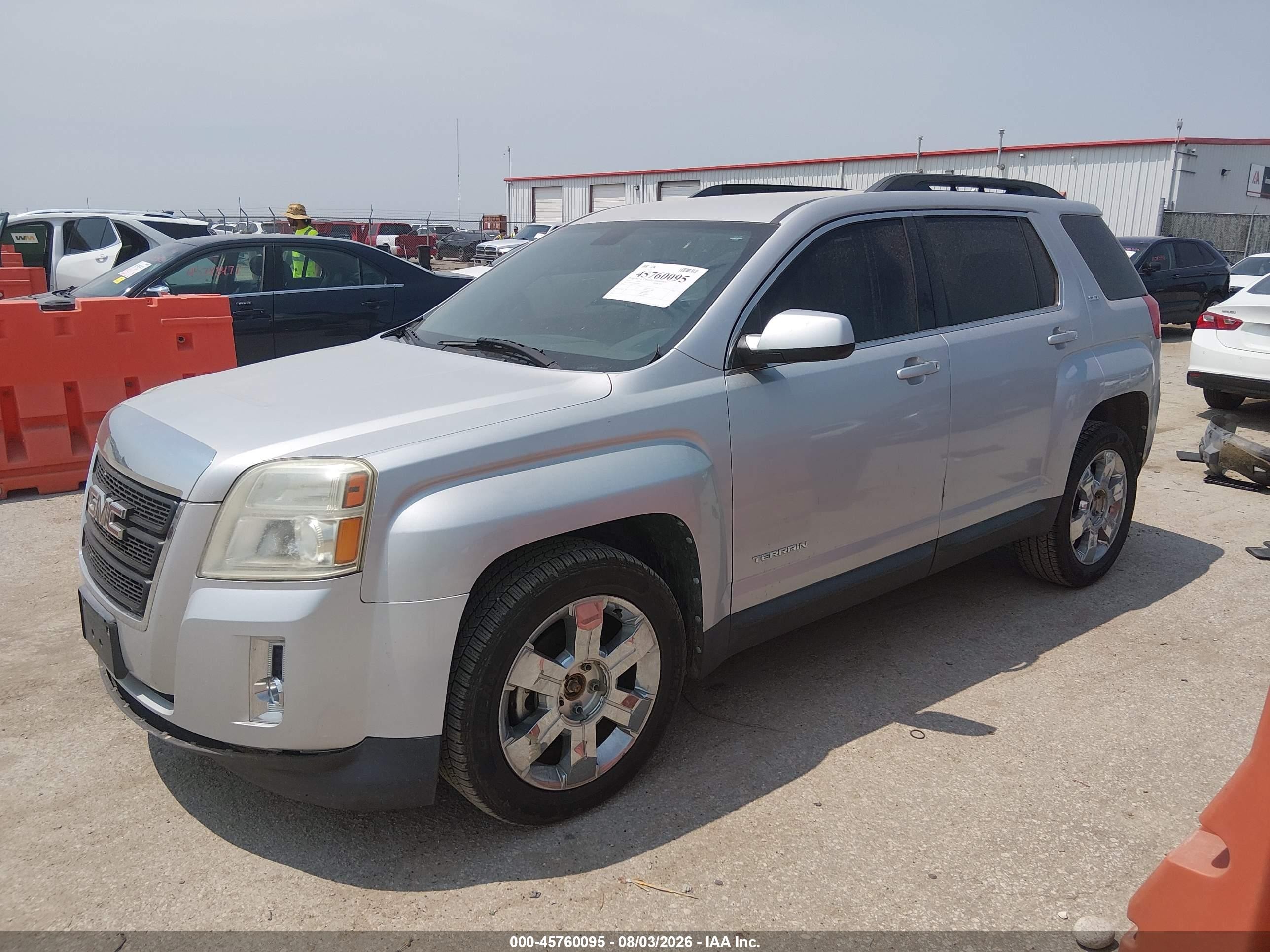 2010 Gmc Terrain Slt-1 Silver vin: 2CTFLFEY2A6325913